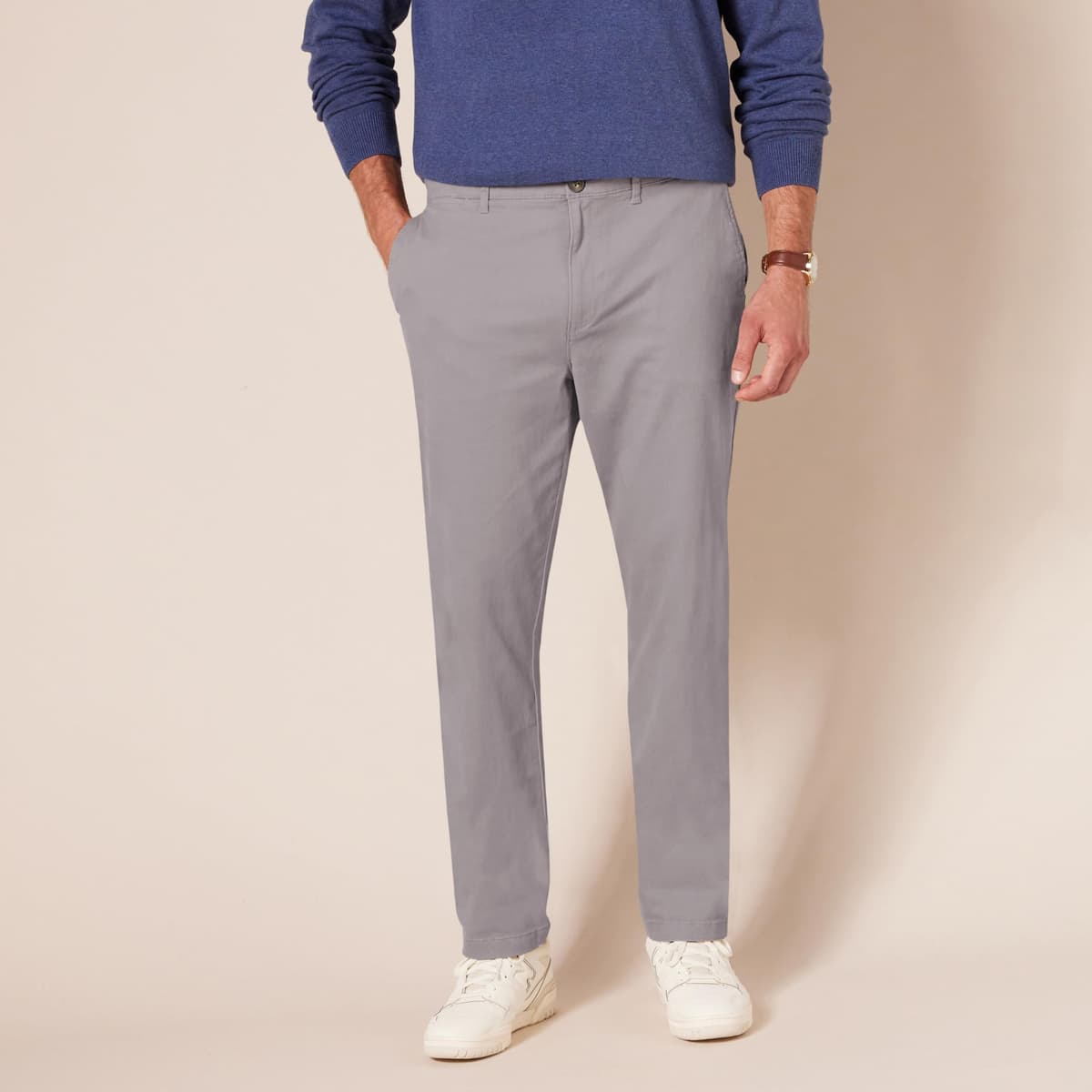 Amazon Essentials Men's Slim-Fit Casual Stretch Chino Trousers — view 5