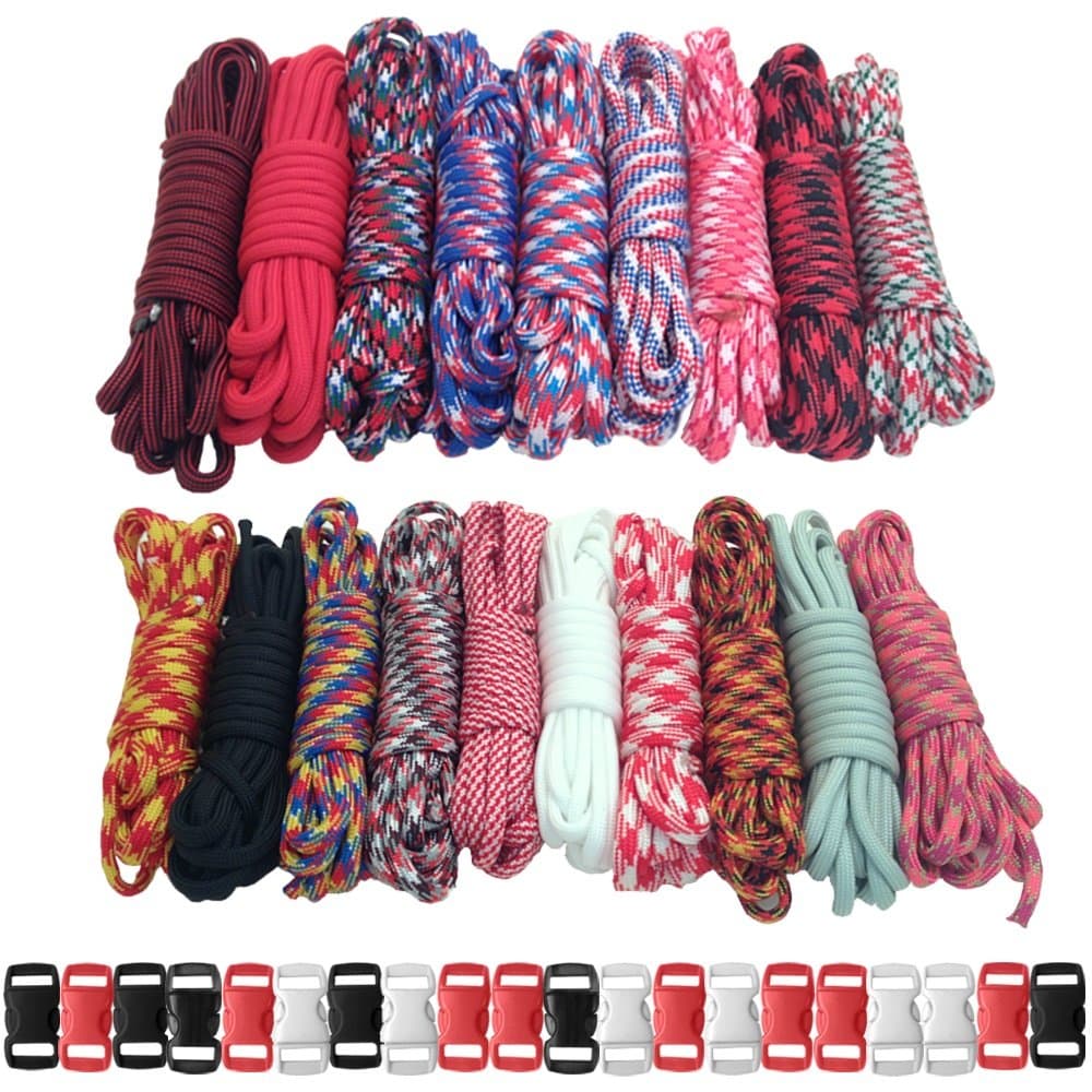 PARACORD PLANET 550lb Type III Paracord Combo Crafting Kits with Buckles — view 3
