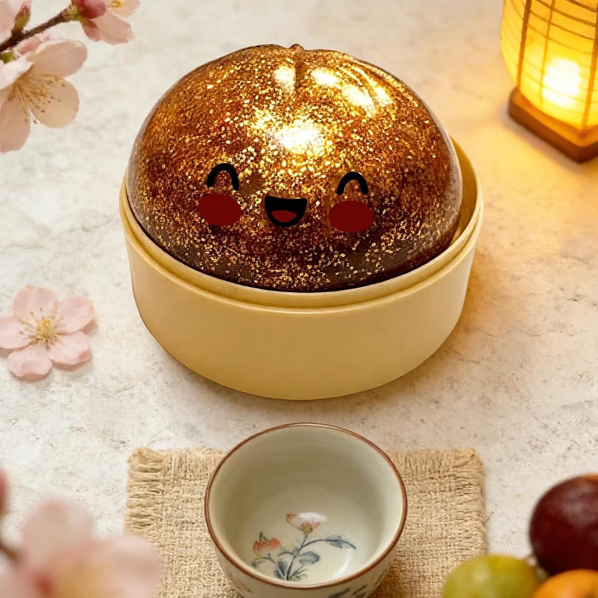 Giant Glitter Dumpling Squishy,Dumplings Squishy Sorpresa,Enorme Dumpling Squishys Estrés Pelota,Masa de Descompresión Suave,Brinquedo Anti-Stress de Massa para amassar para niños,niñas&Adulto — view 4