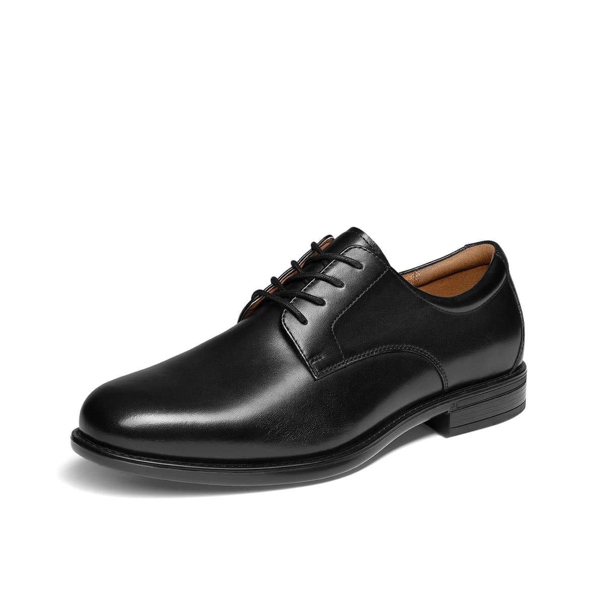Bruno Marc Zapatos de vestir clásicos de cuero para hombre, cómodos, Oxfords para negocios, formales, con cordones — view 9