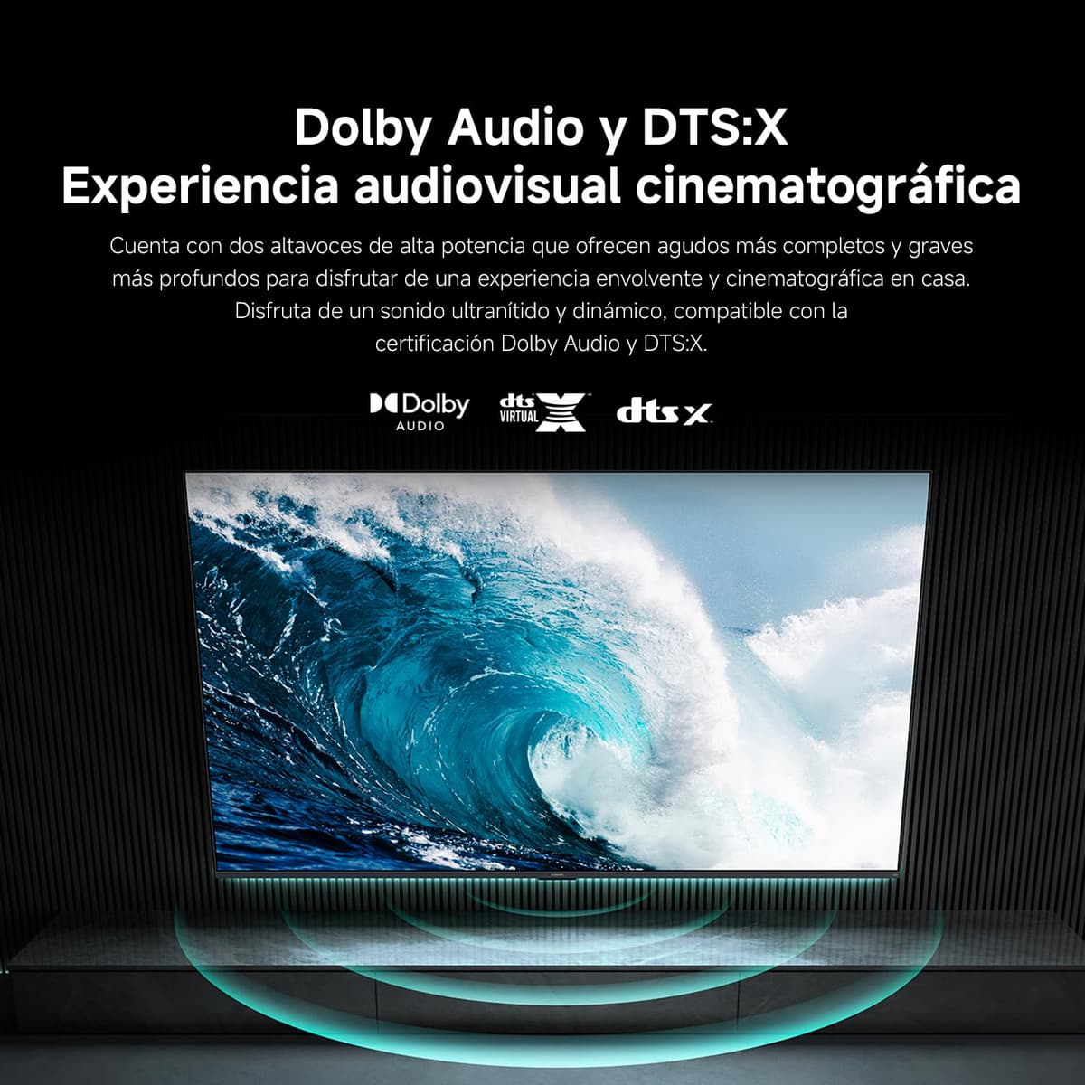 XIAOMI TV F 65, 65 Pulgadas (165 cm), 4K UHD, Smart TV, Fire OS8, Control por Voz Alexa, HDR10, MEMC, Modo Game Boost 120Hz,2GB+32GB, Compatible con Apple AirPlay — view 9