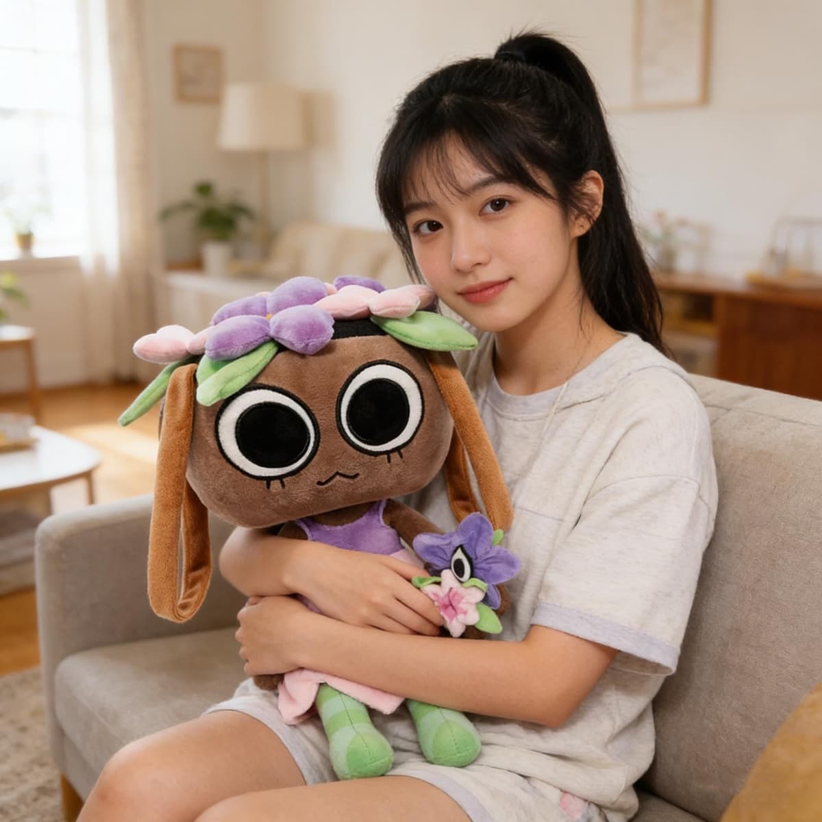 YIttings Dandy's World Plush, 10.6 inch Squirm from Dandys World Plushies Toys, Soft Stuffed Figure Doll for Fans, Stuffed Horror Game Figure Toy for Kids Boys Girls and Adult (Cosmo) — view 3