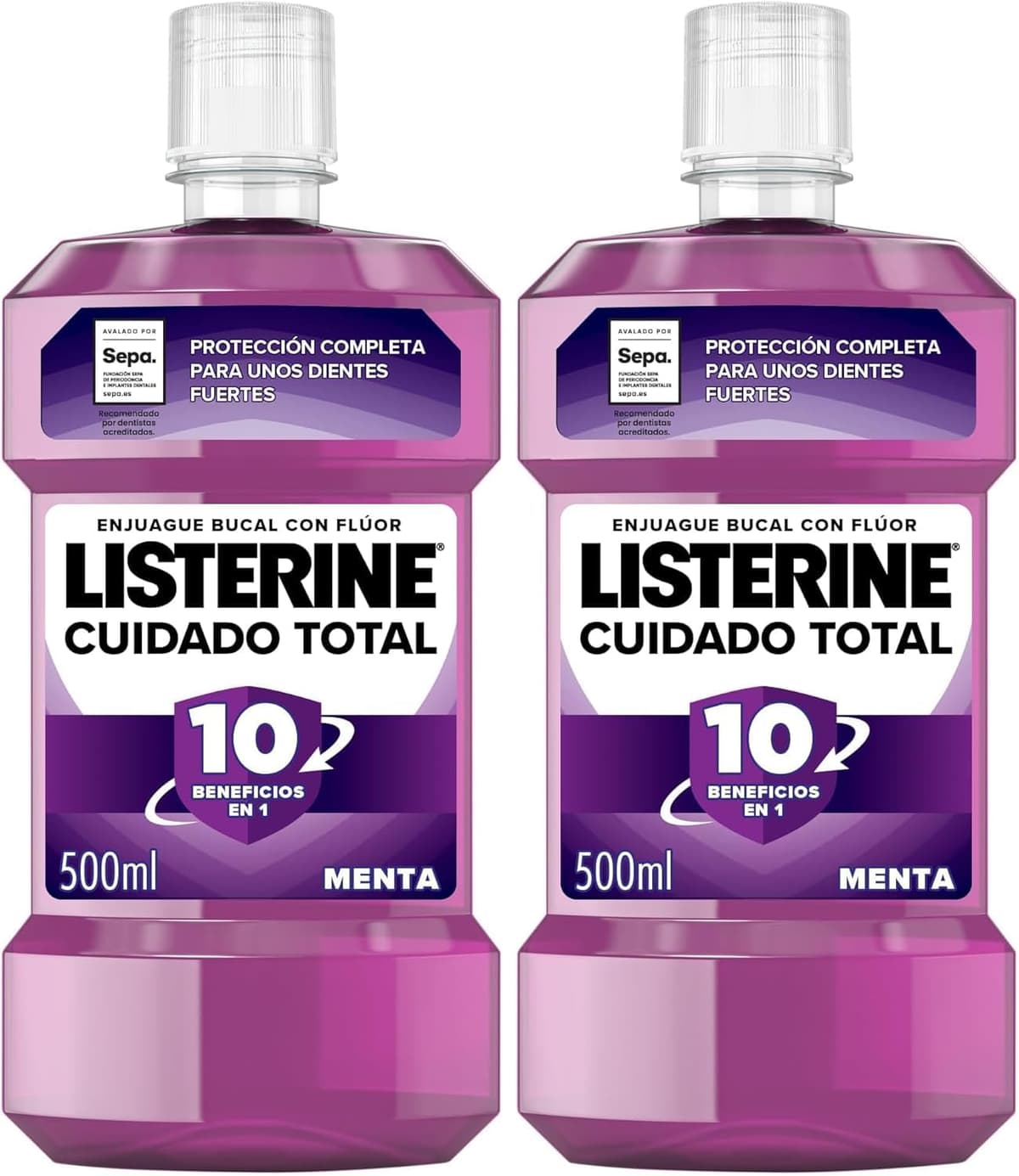 Listerine Enjuague Bucal Cuidado Total, 1000ml x 2 — view 7