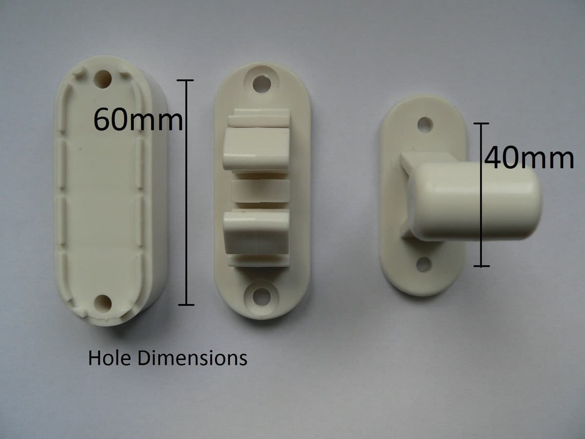Caravan Door Static Retainer Latch — view 3