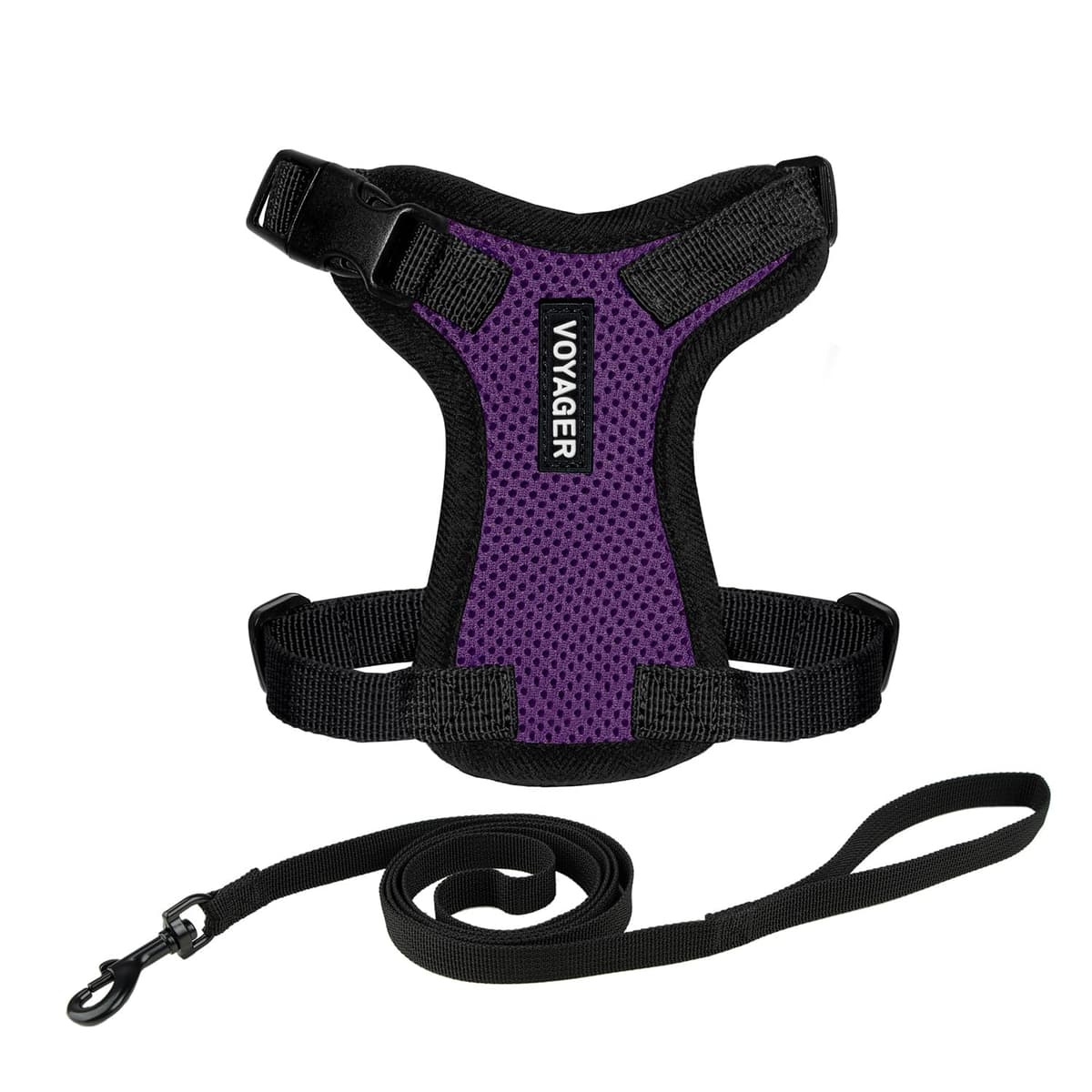 Best Pet Supplies Voyager Step-in Lock Pet Harness – All Weather Mesh, Adjustable Step in Harness for Cats and Dogs Turquoise (Matching Trim), XL (Chest: 22-36") — view 101