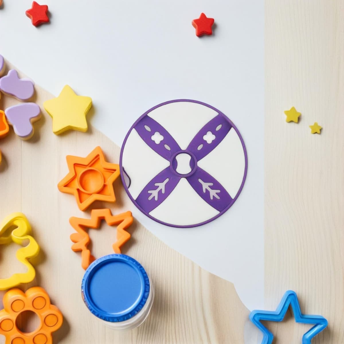 SKISUNO Juego de 40 Discos Voladores de Mano, Compatible con Juguetes Portátiles Pie, Colores Vibrantes, Material Duradero para Juegos al Aire Libre y Actividades Infantiles — view 5