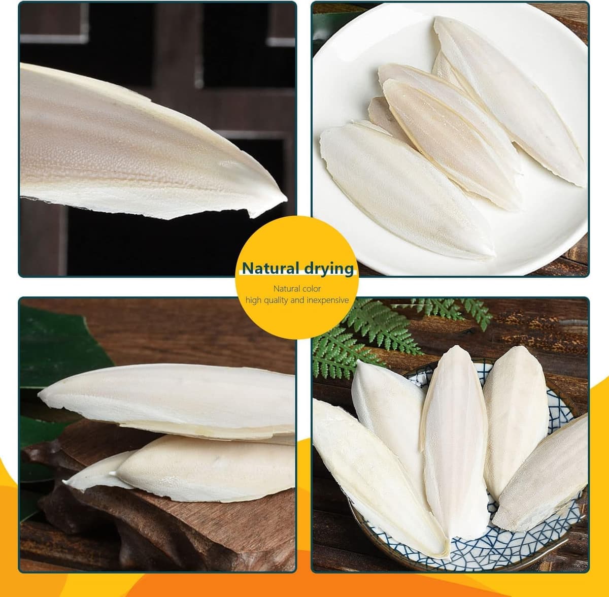 Newsmy 11 Pack Cuttlefish Bone for Birds, Natural Cuttlebone for Parrots and Budgies, Calcium Chew for Beak Care, Suitable for Snails and Tortoise [11Pcs 13CM] — view 5