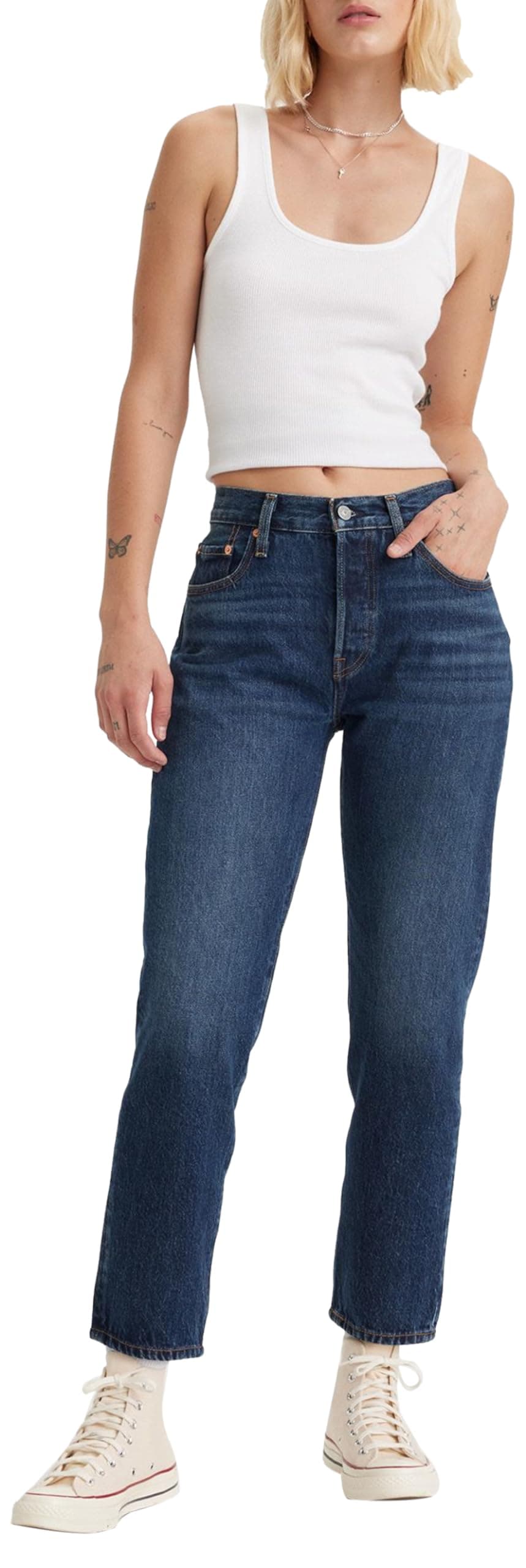 Levi'S 501 Crop Vaqueros Mujer — view 12