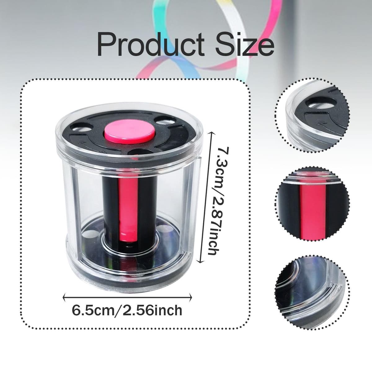 Estuche Transparente para Guardar Cintas de Baile, para Competiciones, Uso en Exteriores E Interiores. — view 2