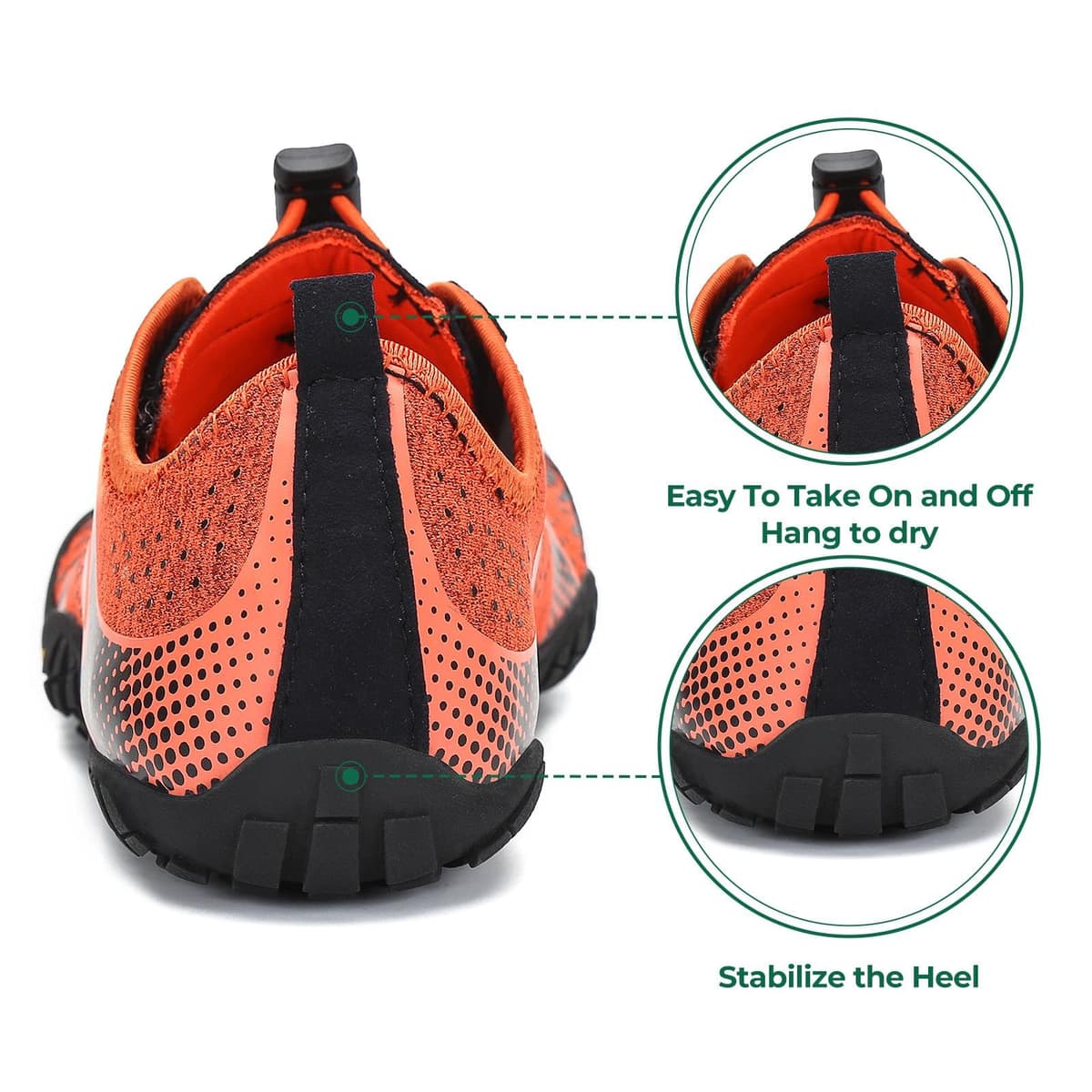 SAGUARO Barefoot Hombre Mujer Zapatillas Minimalistas para Zero Drop Soles y Wide Tox Box,Gr.35-48 EU — view 6