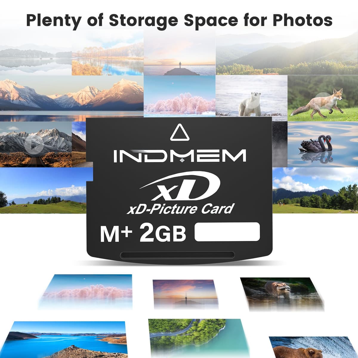 xD-Picture Card 2GB Type M+ XD Memory Card xD Digital Camera Memory Card for Olympus Fuji Fujifilm Digital Camera — view 5