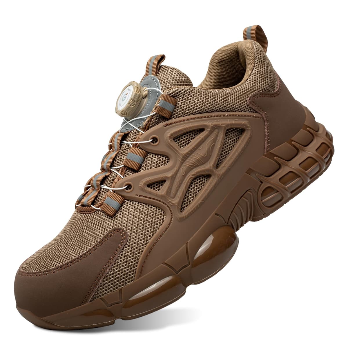 Zapatos de Seguridad para Hombre Mujer Zapatillas Ligeros Calzado Trabajo Comodo Antideslizante con Puntera de Acero 36-46 EU — view 2