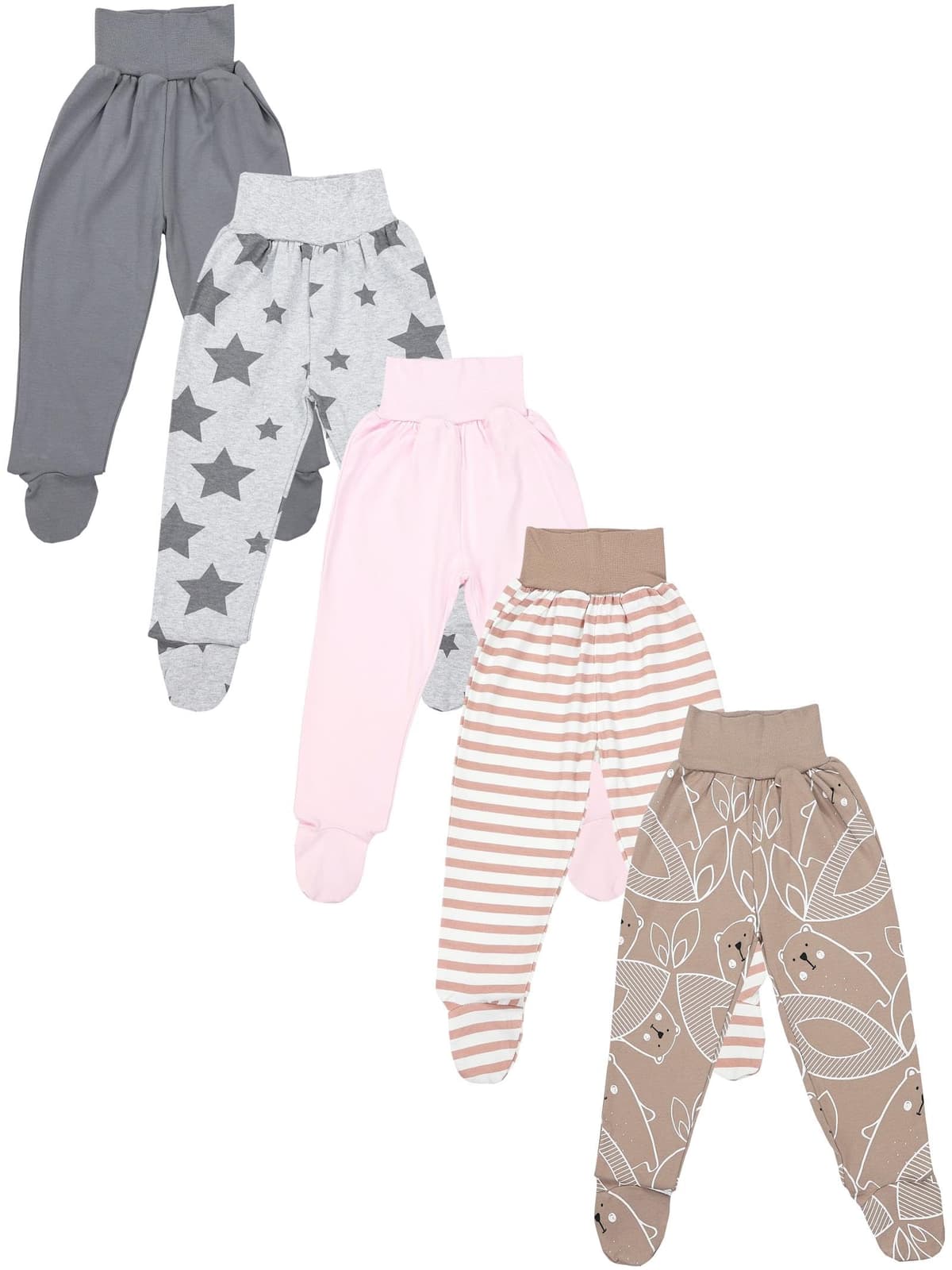 TupTam Pantalón con Pies de Bebé NIños NIña Pack de 5 — view 17
