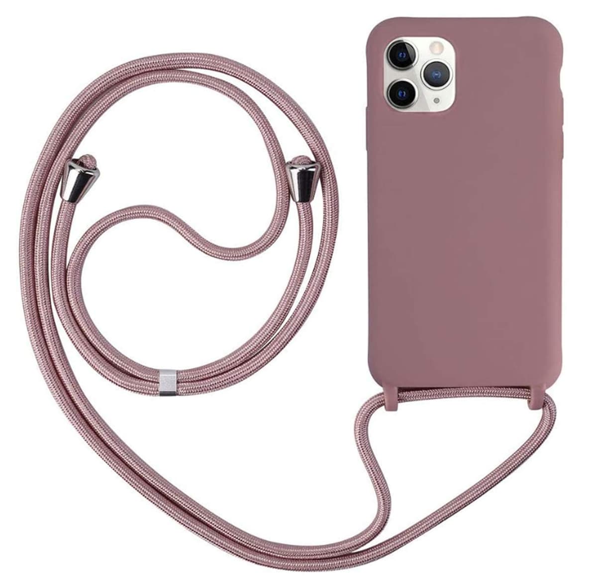 Funda Compatible con iPhone 17 Pro MAX(6.9"),Ajustable Collar Correa de Cuello Cordón Cuerda Carcasa TPU Bumper Silicona Skin Caso para iPhone 17 Pro MAX(6.9")-Verde — view 40