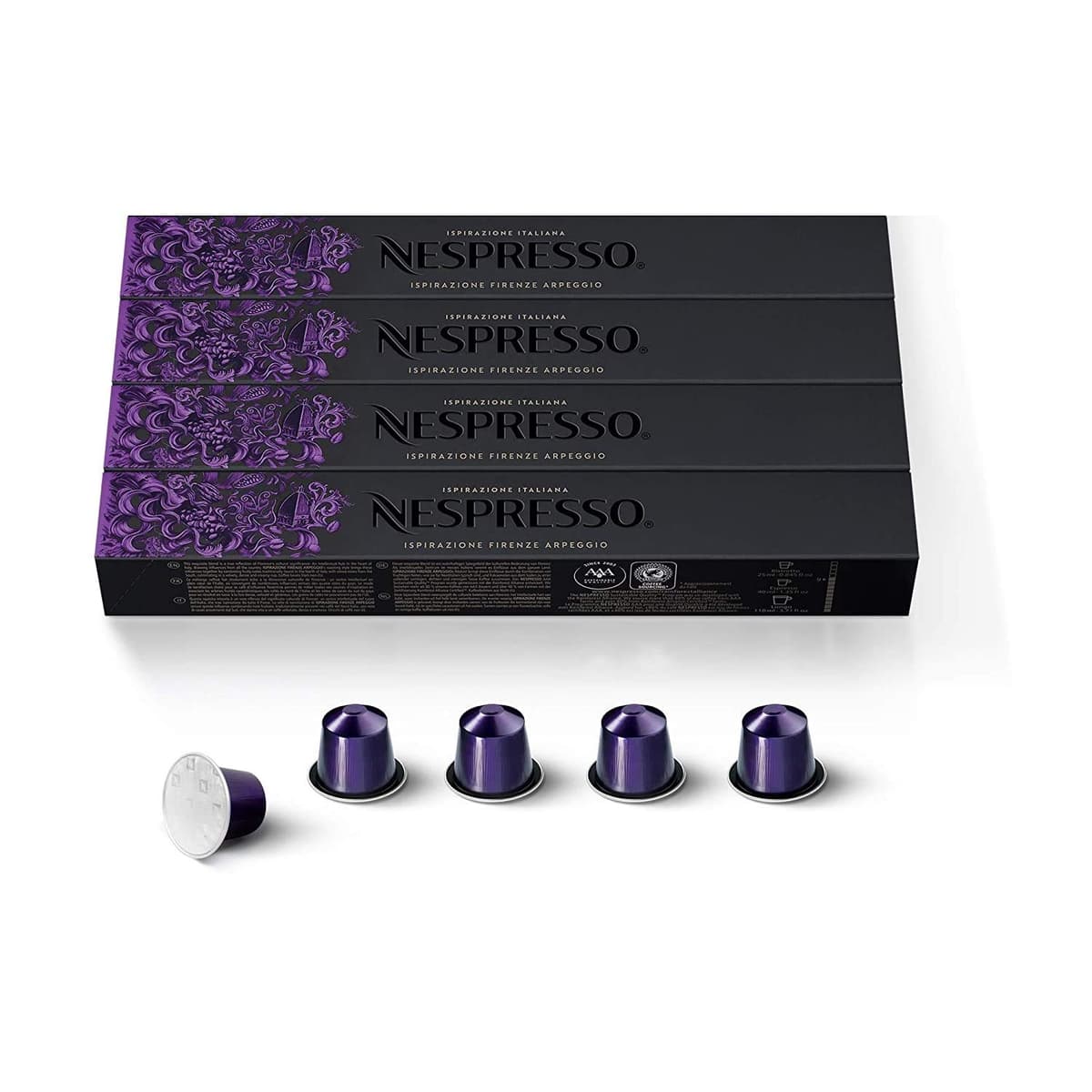 Nespresso Vertuo Double Espresso Selection Long Expiry Coffee Pods Capsules Chiaro Scuro 20 Pods 2 Sleeves — view 41