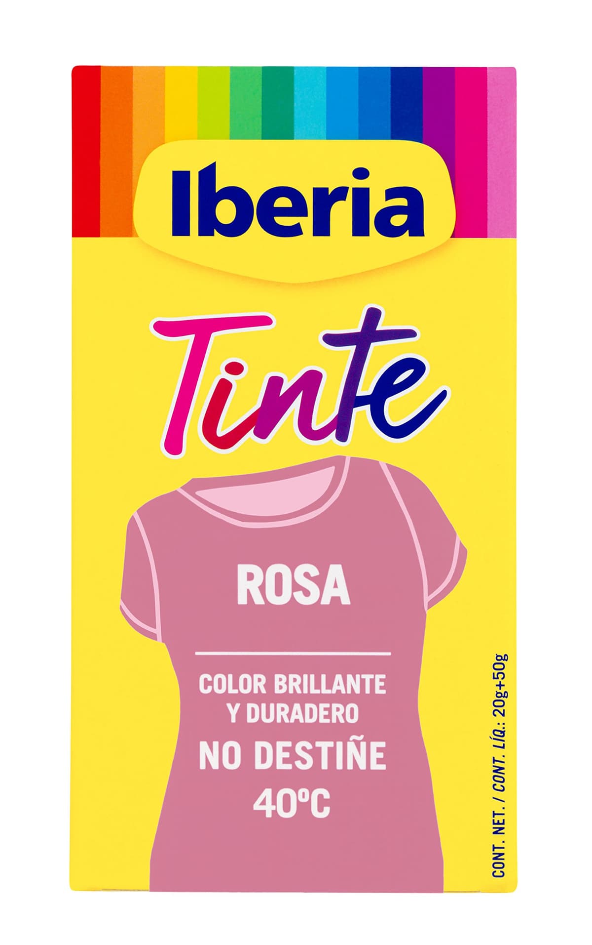 Iberia - Tinte Gris para ropa, 40°C, 70 gr (214113) — view 17