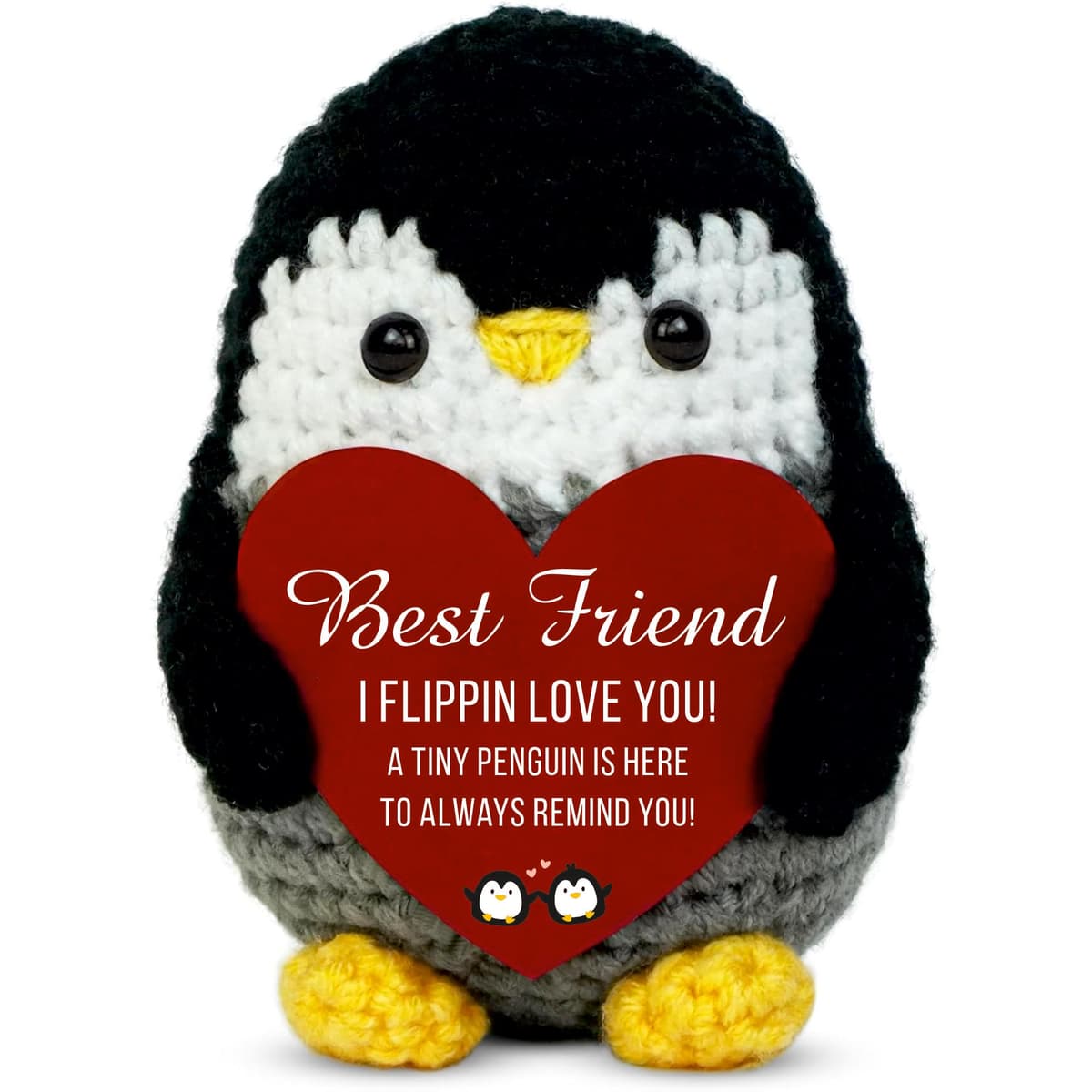 Crochet Alien Plush with Love Message – “You’re the Best Thing I’ve Ever Found on Earth” – Handmade Valentine’s Day Gift for Girlfriend, Boyfriend, Wife or Husband – Cute — view 30