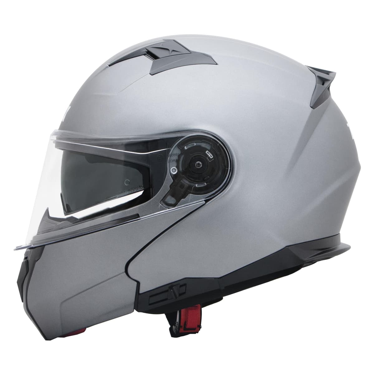 Zorax ZOR-729 Flip Up Helmet With Double Visor Motorbike Ece 2206 Approved - Grey L(58-60cm) — view 5