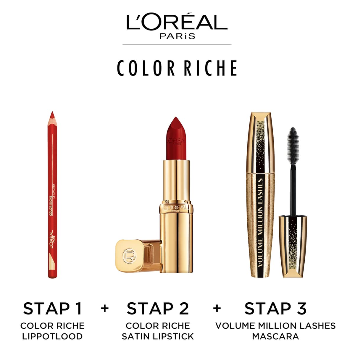 L'Oreal Paris Make-up Designer Barra de Labios Color Riche Creme 226 Rose Glace — view 5