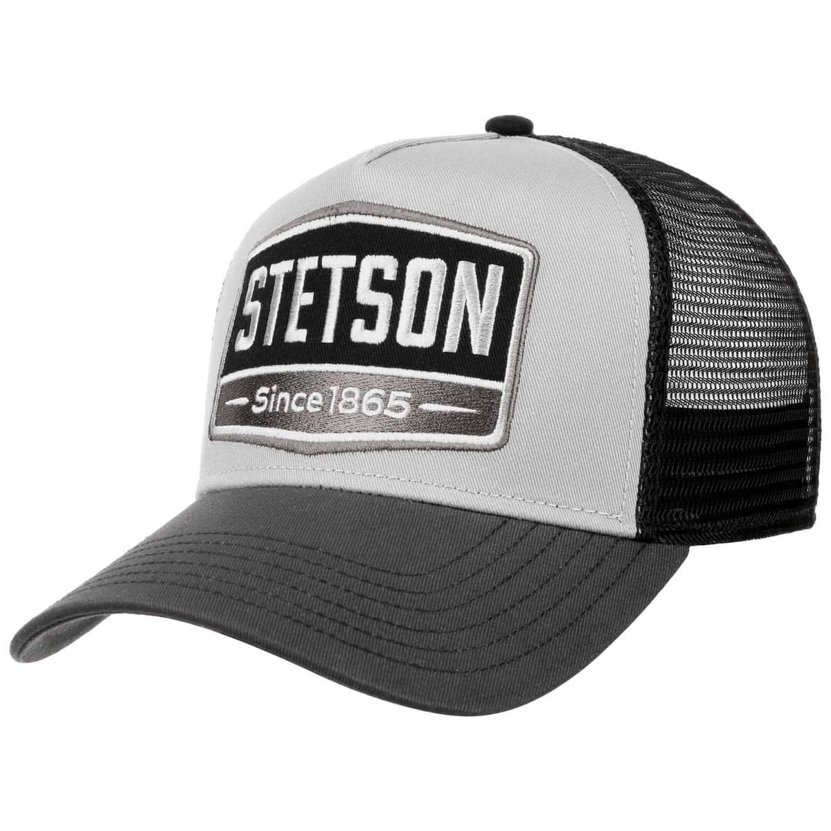 Stetson Gorra de Camionero Patrulla para Hombre/Mujer, Gorra de béisbol de algodón, tamaño Ajustable, Gorra con Inserto de Malla, Gorra de Camionero para Invierno/Verano, Gorra Curvada — view 4