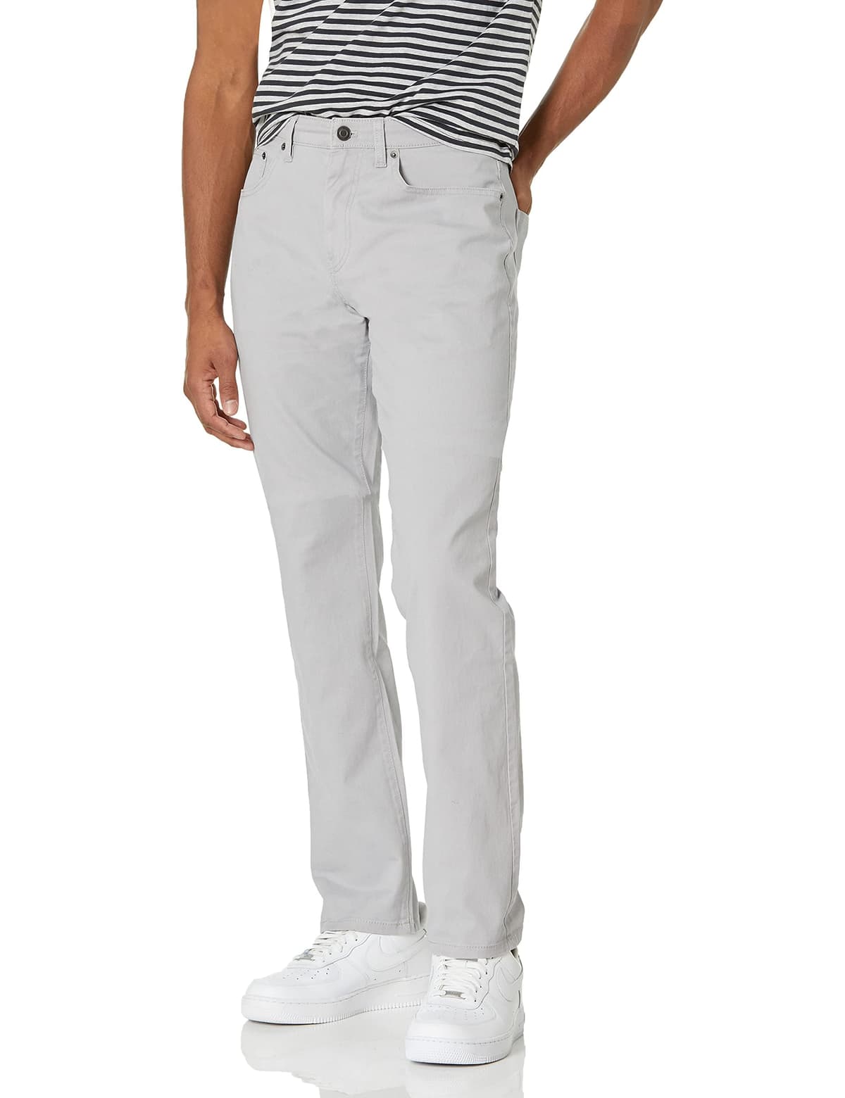 Amazon Essentials Men's Athletic-Fit 5-Pocket Stretch Twill Trouser (Available in Big & Tall) — view 33