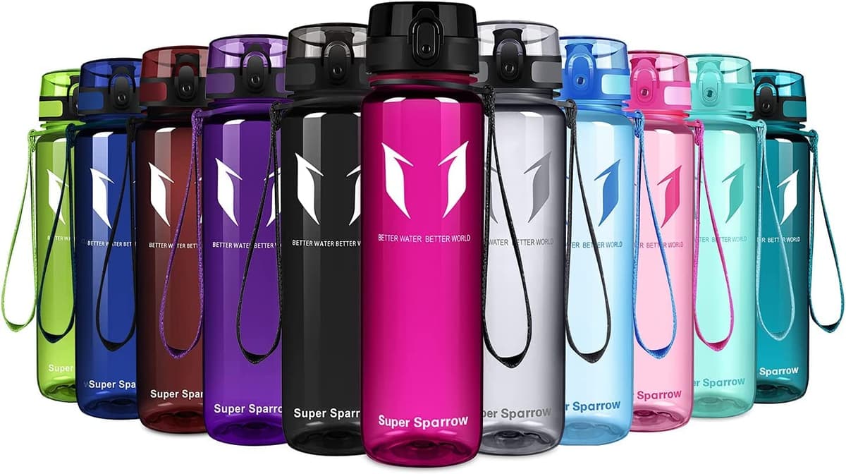 Super Sparrow Botella de Agua Deportiva -350ml & 500ml & 750ml & 1000ml - Sin BPA — view 21