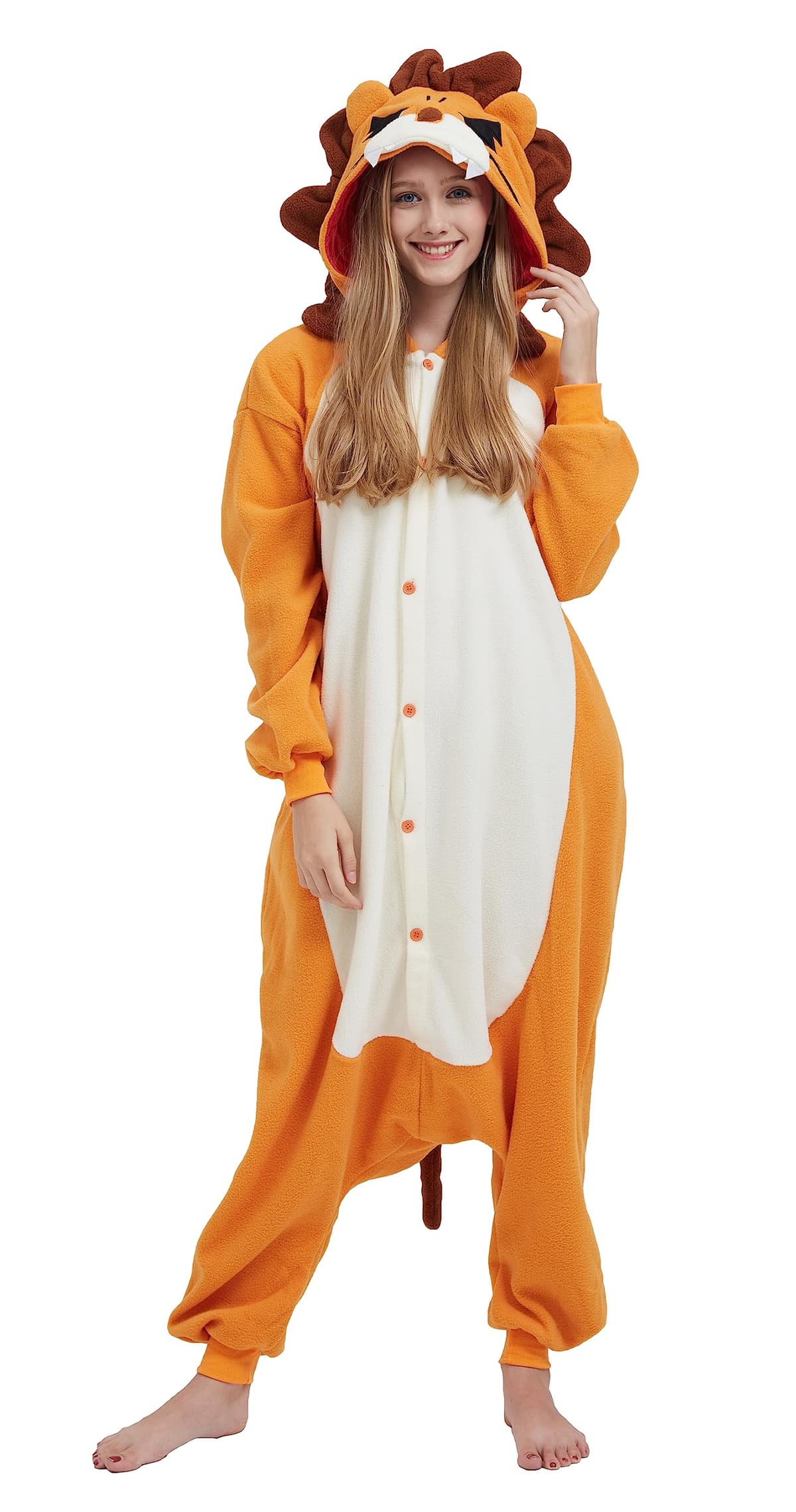 SimZoo Adulto Disfraz Pijama Unisex Pijama Kigurumi Onesie para Carnaval Halloween Cosplay Ropa de Dormir Traje de Disfraz para Navidad Festival Mujer y Hombre — view 2