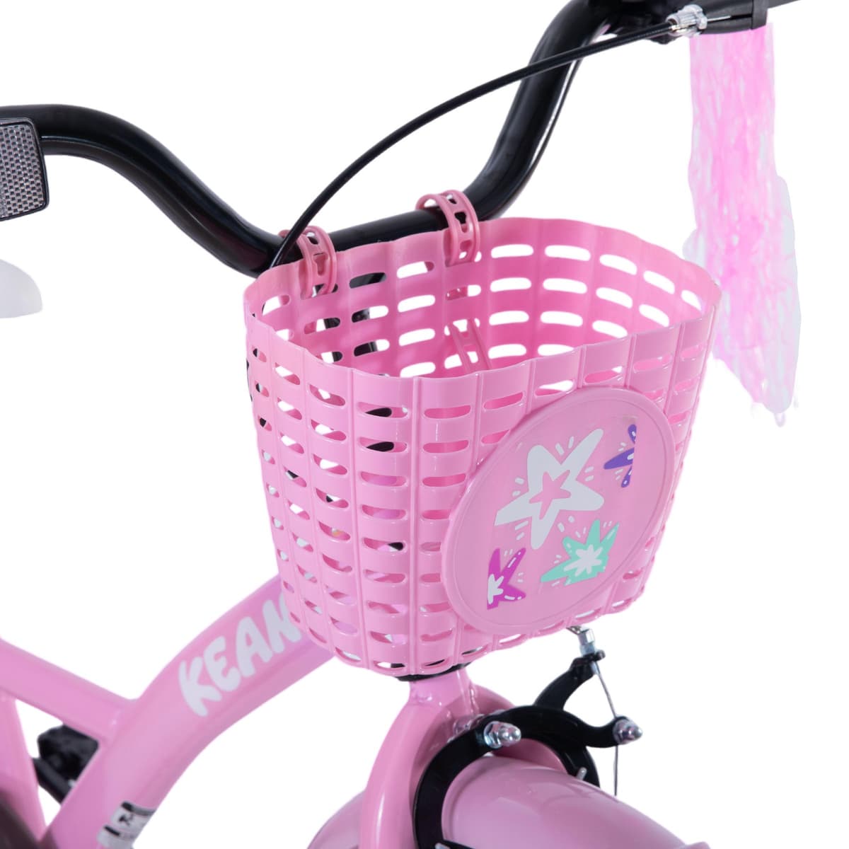 JOYSTAR Bicicleta infantil Zinnia de 14/16/20 pulgadas para niñas de 2 a 11 años, bicicleta para niña con ruedas estabilizadoras, pancarta y serpentinas — view 4