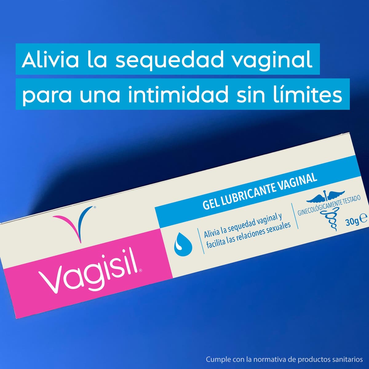 Vagisil Gel Lubricante Íntimo, Alivia la Sequedad al Instante Imitando la Lubricación Natural, Base de Agua, 30g — view 2