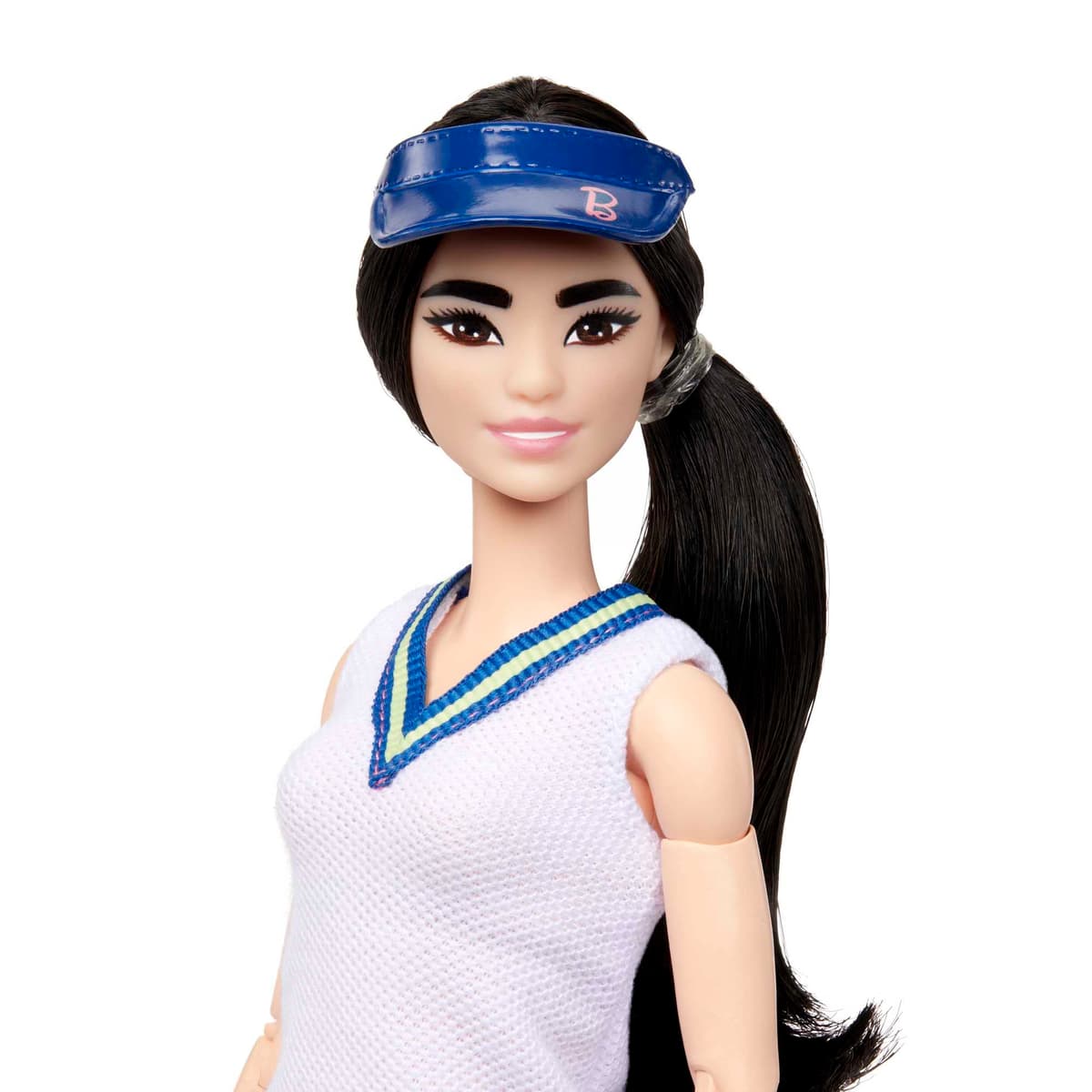 Barbie Tú Puedes ser Made to Move Jugadora de Tenis Muñeca asiática Profesiones con Accesorios, Juguete +3 años (Mattel HKT73) — view 3
