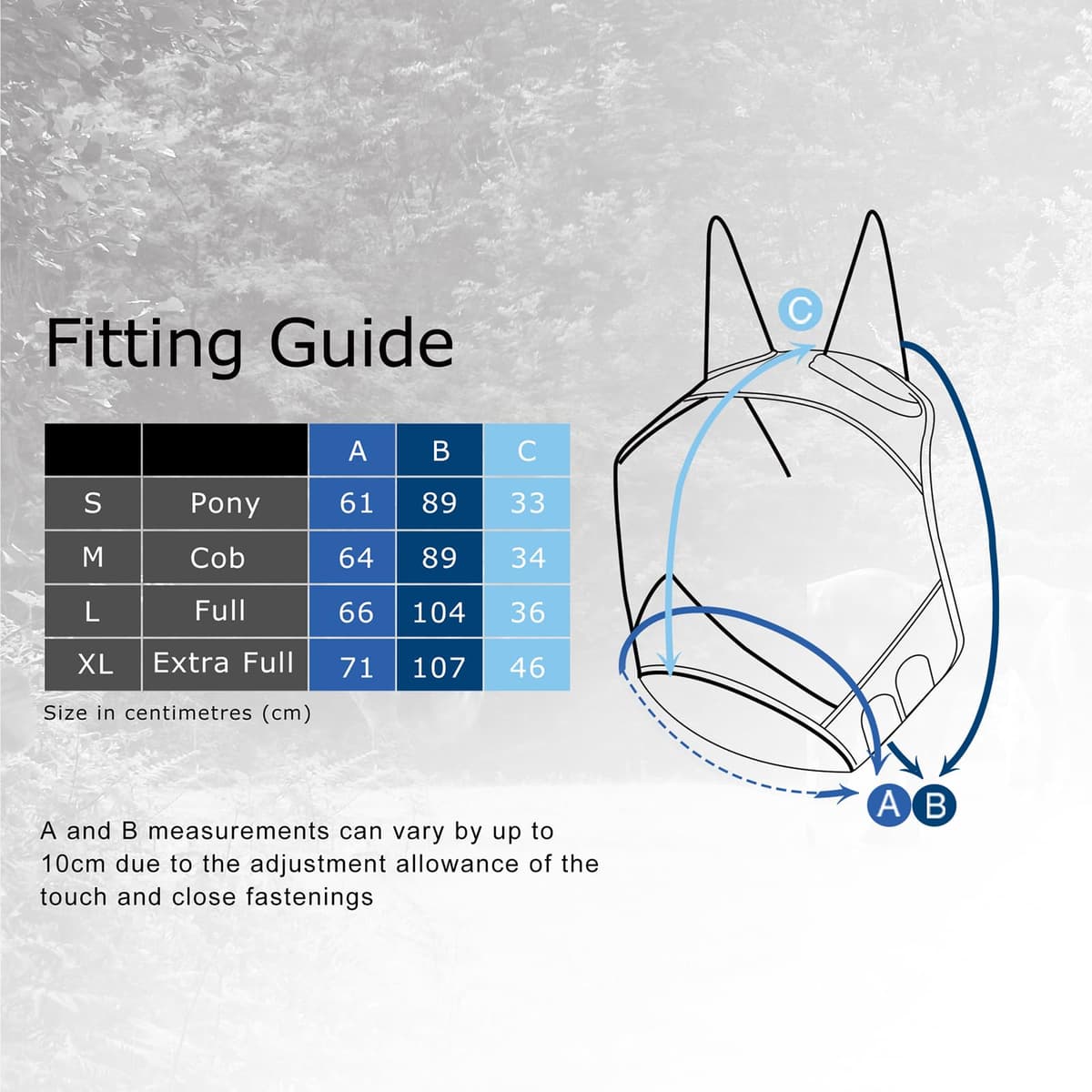 Harrison Howard CareMaster Pro Luminous Horse Fly Mask Standard with Ears UV Protection for Horse Red M Cob — view 7