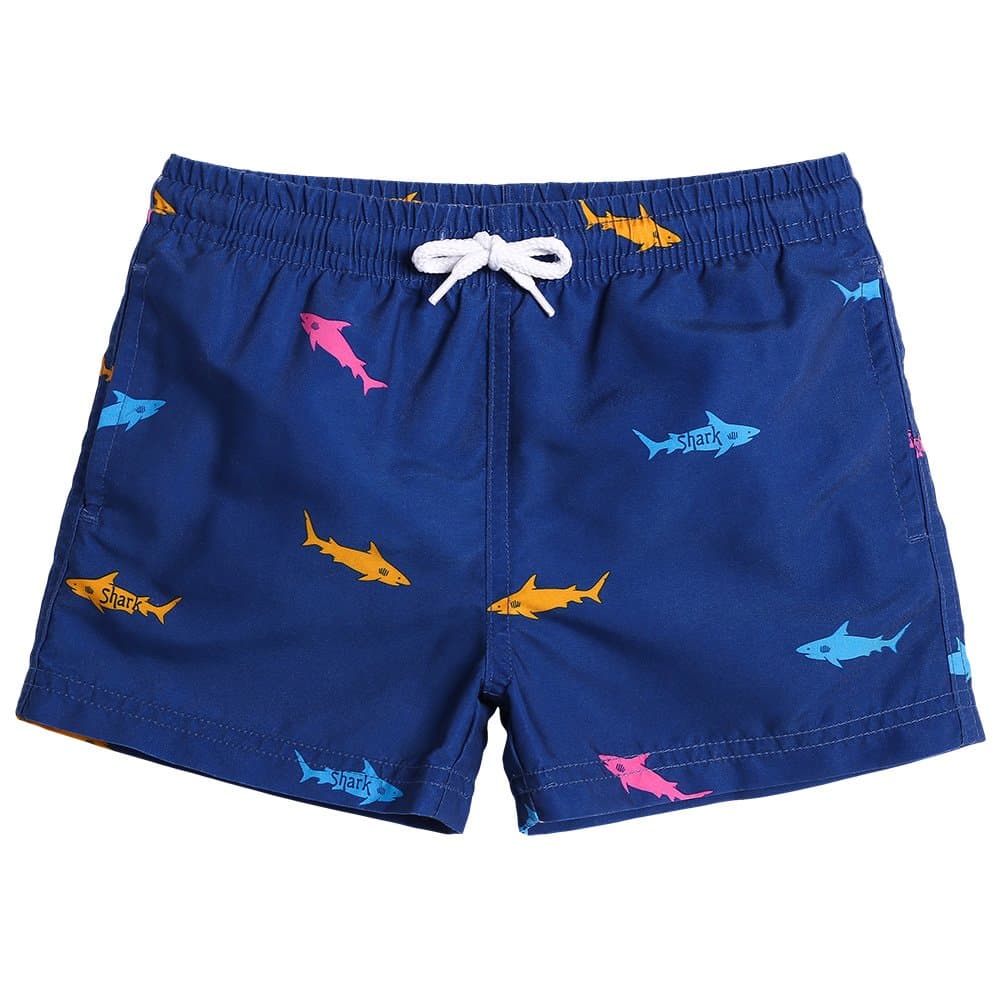 MaaMgic Bañador Niño Ropa de Baño para Niño Secado rápido Interior de Malla Short de Natación Estampado — view 38
