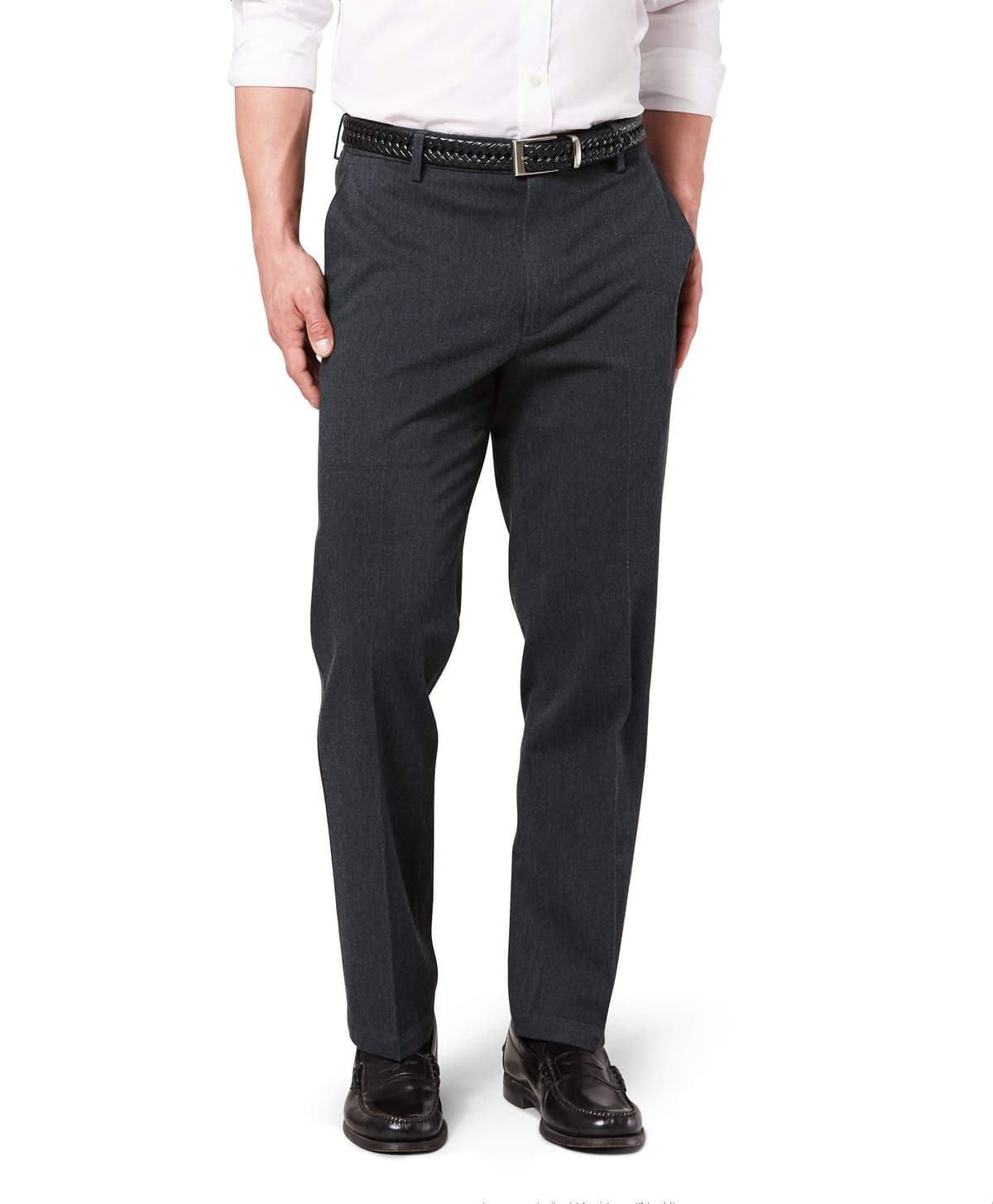 Dockers Men's Classic Fit Signature Khaki Lux Cotton Stretch Pants — view 7