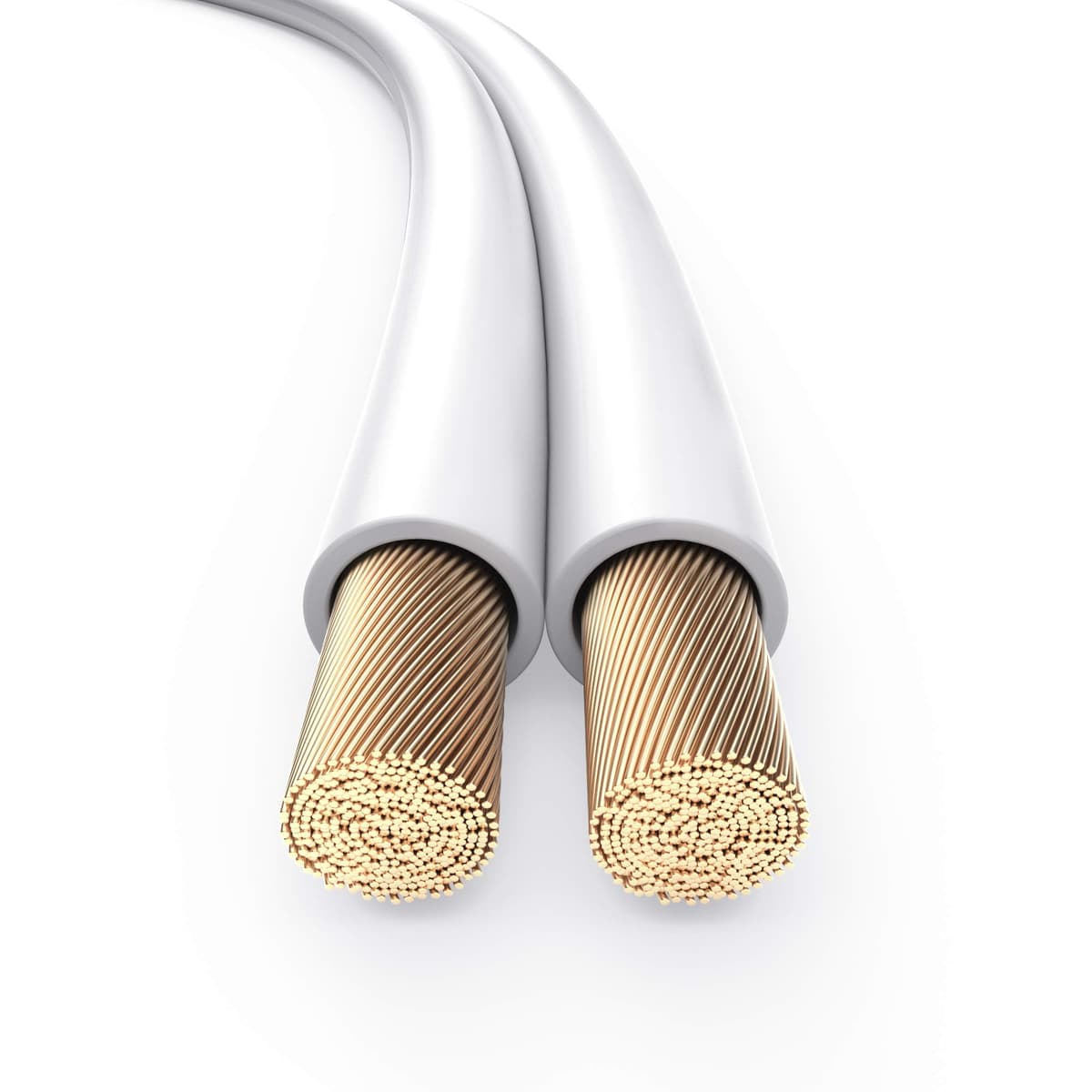 PureLink Speaker Cable OFC 2 x 2.50 mm² (0.20 mm) 20.0 m White Set of 8 Banana Plugs — view 5