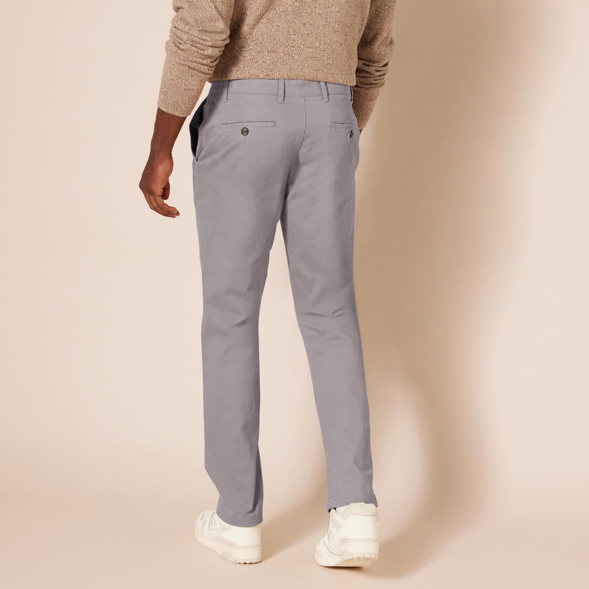 Amazon Essentials Men's Slim-Fit Casual Stretch Chino Trousers — view 2