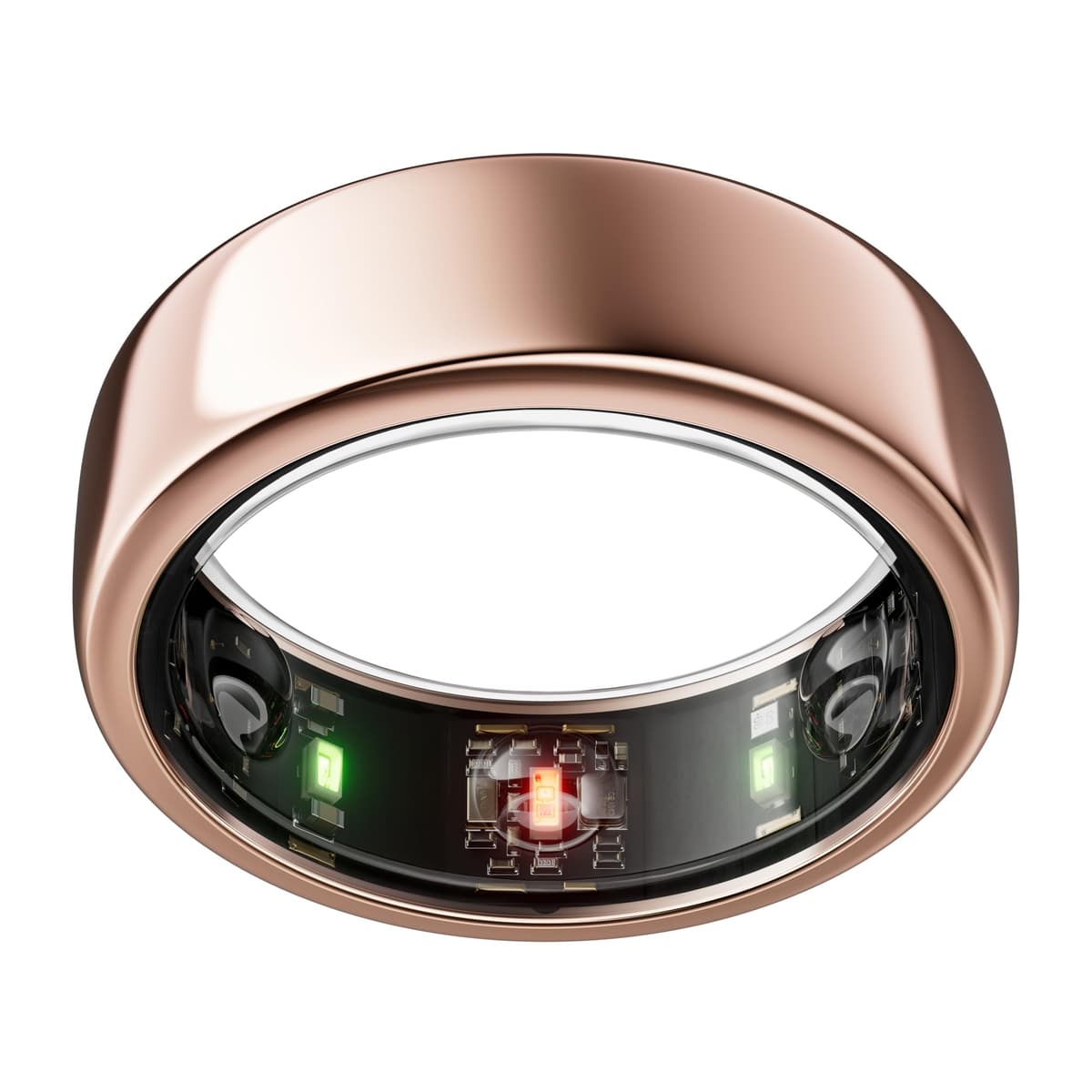 Oura Gen3 Heritage Smart Ring - Size 12, Gold | Sleep, Heart Rate and Fitness Tracking Wearable - Up to 7 Day Battery Life - iOS/Android Compatible - Size First with Oura Sizing Kit — view 15