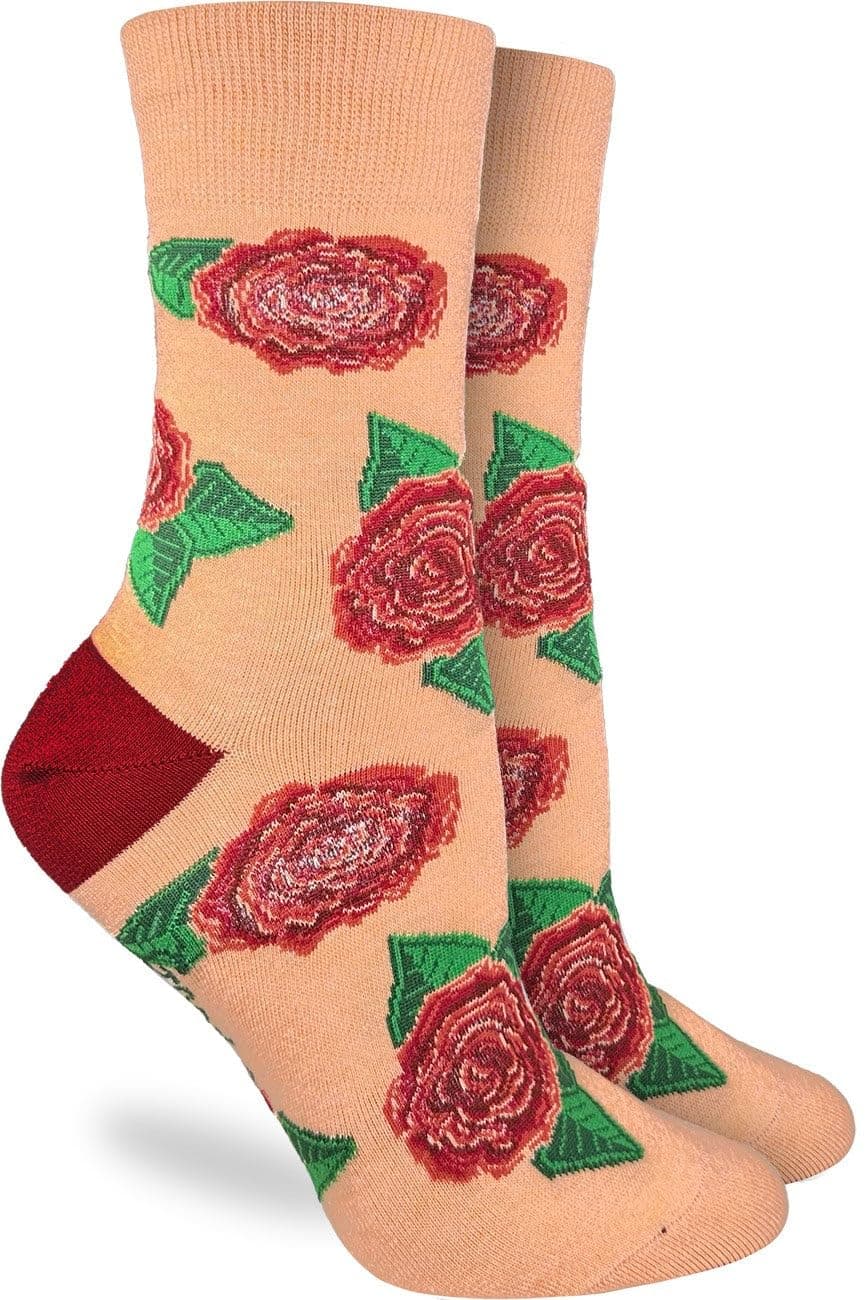 Good Luck Sock Women's Floral Dinosaurs Socks, Shoe Size 5-9 — view 173