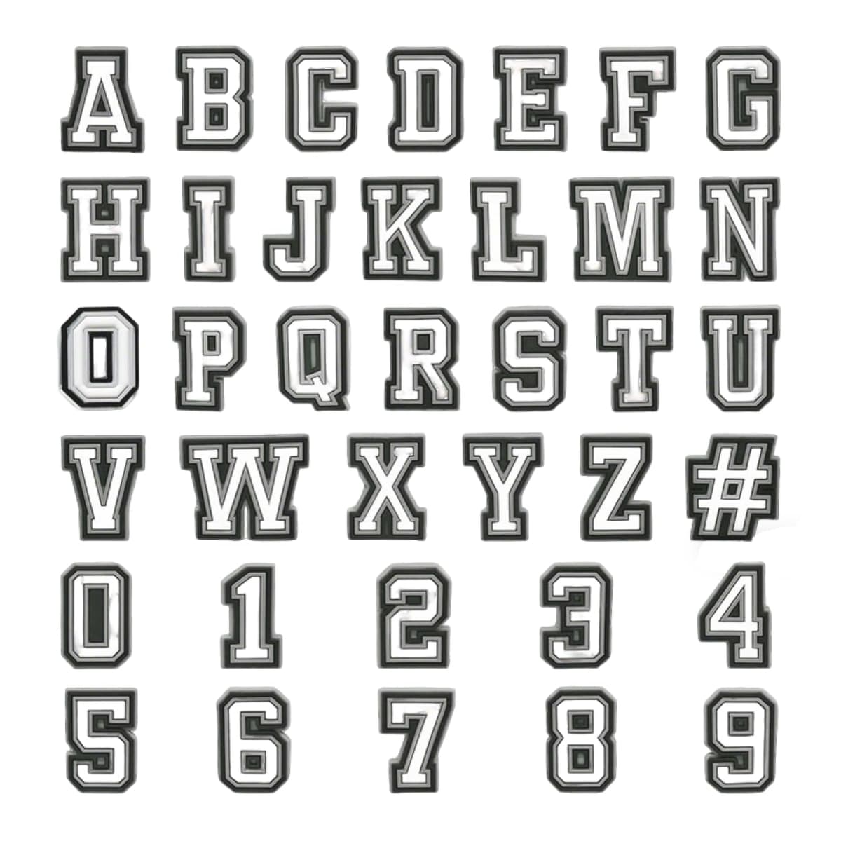 RowGlow 37pcs Zapatos Charm Pins Adornos Para Croc Shoe Charm Accesorios Diy — view 27