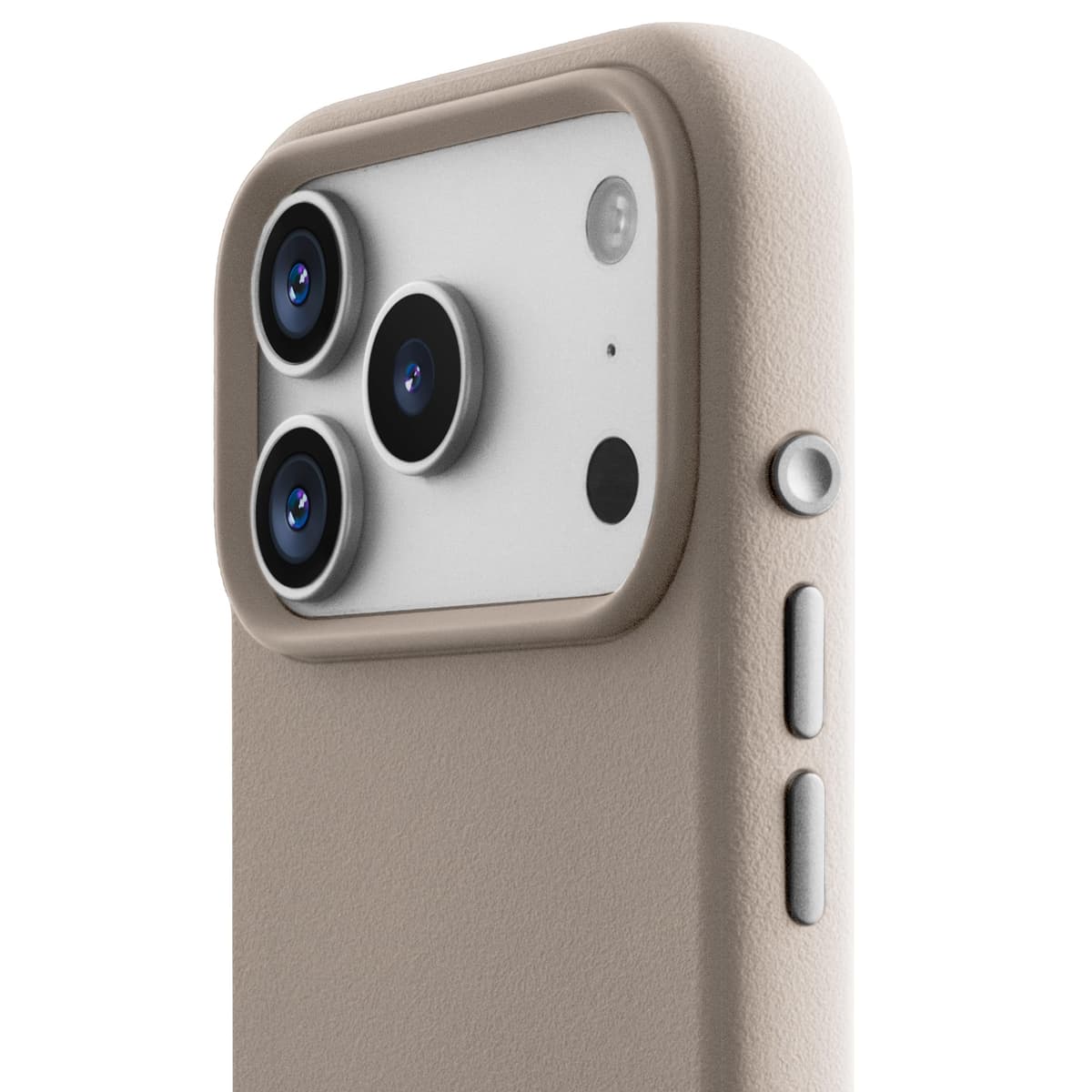 TineeOwl Case for iPhone 17 Pro Max – MagSafe Compatible, Aluminum Buttons, Camera Control & Rounded Action Button, Slim Textured TPU, Minimalist – DuneX Series Navy Blue — view 15