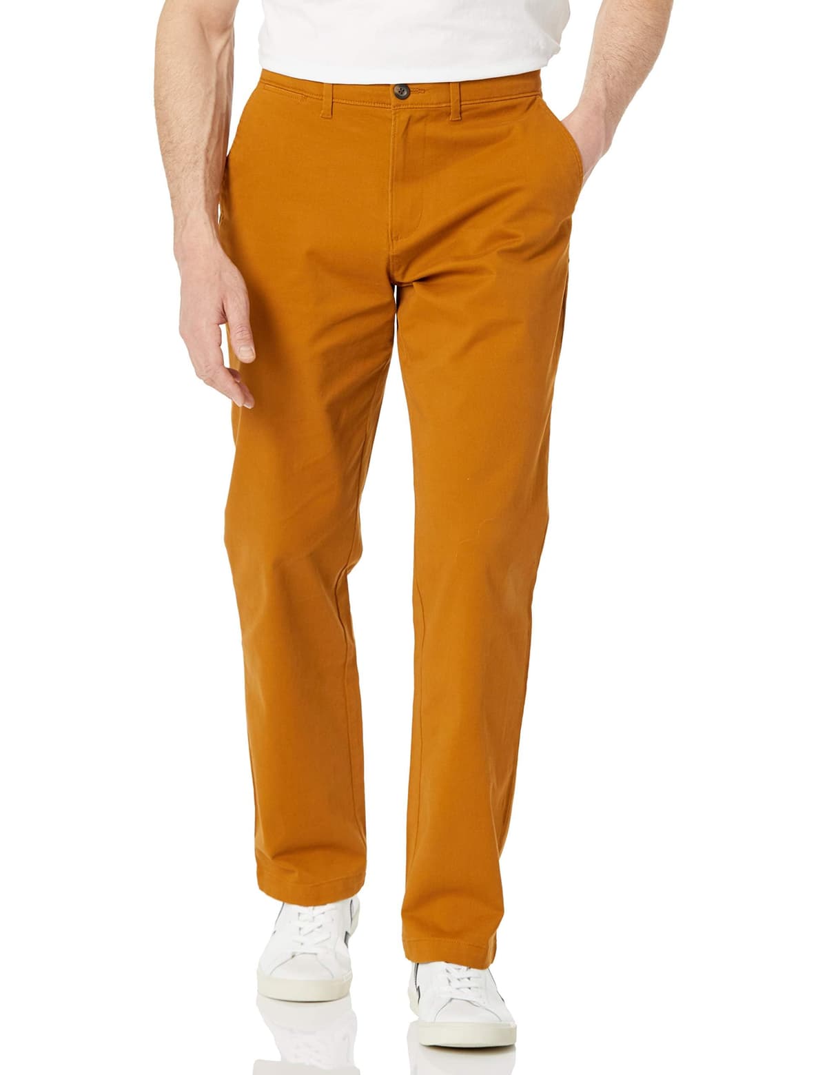 Amazon Essentials Men's Classic-Fit Casual Stretch Chino Casual Trousers — view 10