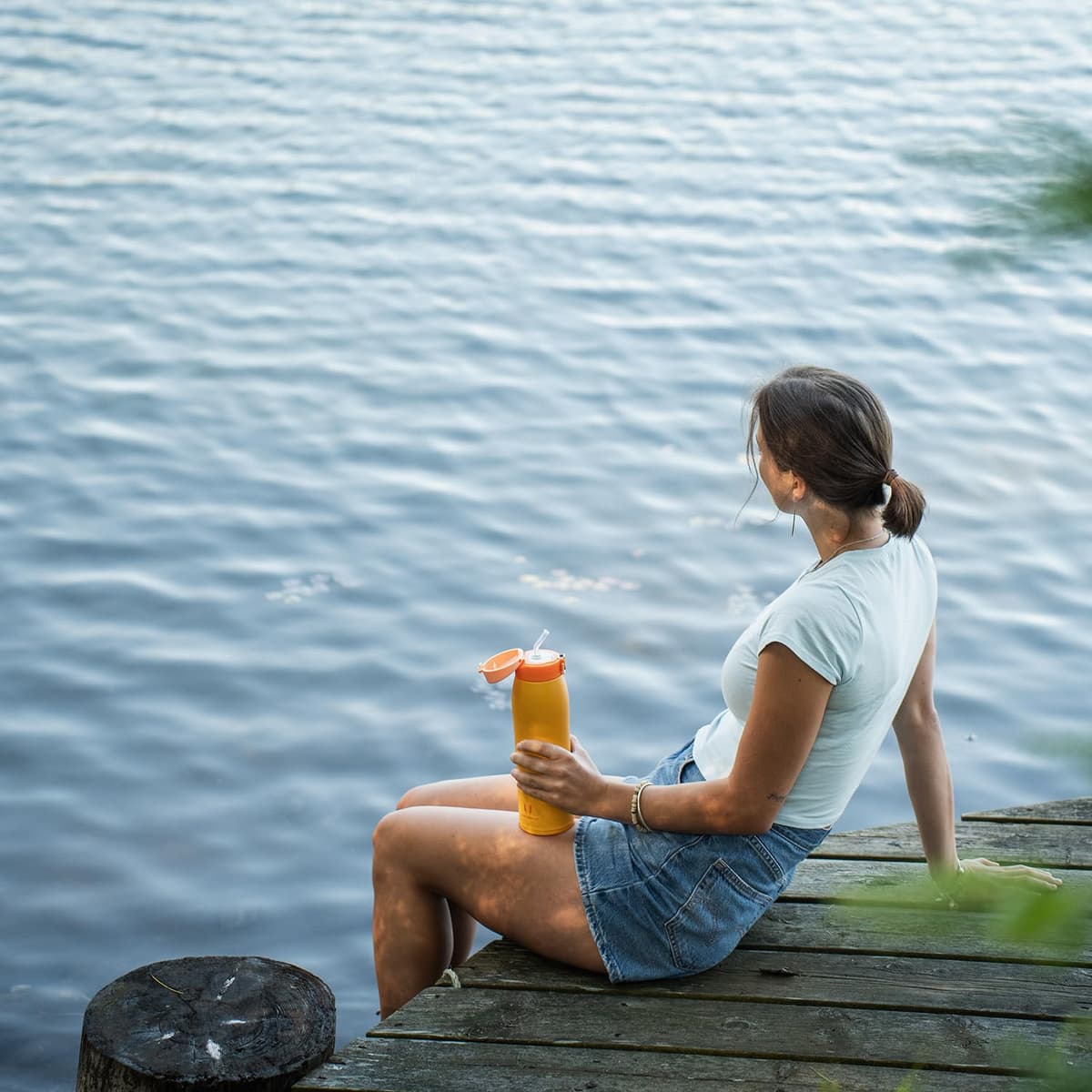 Super Sparrow Insulated Water Bottle - Travel Mug - 500ml, 750ml，950ml - Stainless Steel Water Bottles - BPA Free - Leakproof Metal Bottles - Includes 2 Lids, Straw Lid & Spout Lid — view 5