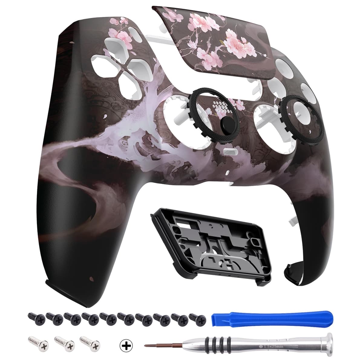 eXtremeRate Luna Rediseñado Carcasa Frontal con Panel Táctil Compatible con ps5 BDM-010 BDM-020 BDM-030 BDM-040 Carcasa Delantera Placa Frontal Funda Portectora Compatible con ps5(Efectivo de $100) — view 17