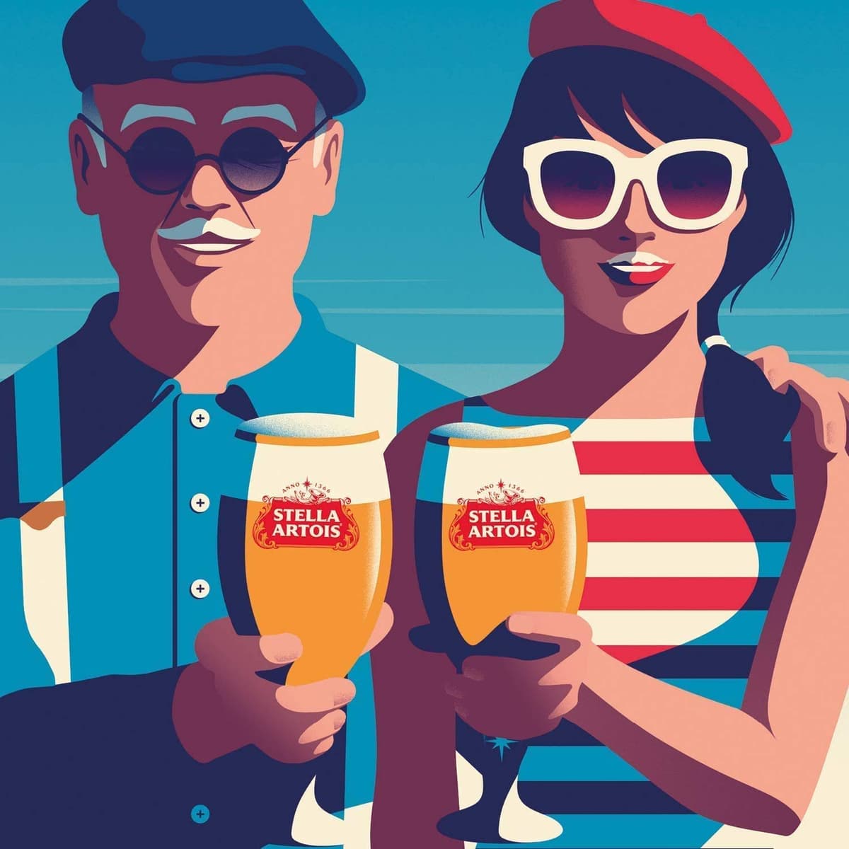 STELLA ARTOIS Premium Lager Beer Can, 440 ml (Pack of 18) — view 4