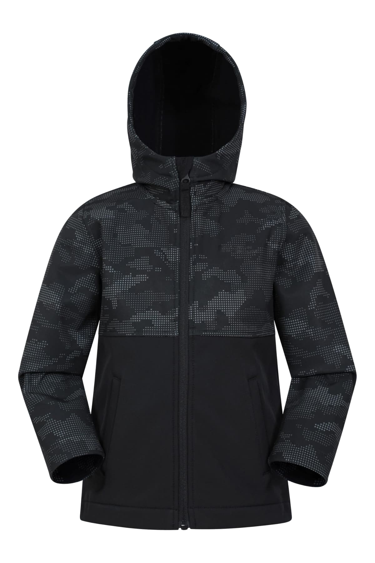 Mountain Warehouse Exodus Kids Softshell Jacket - Breathable, Wind & Water Resistant, Fleece Lined Coat, For Boys & Girls - Best For Sping Summer & Hiking — view 31