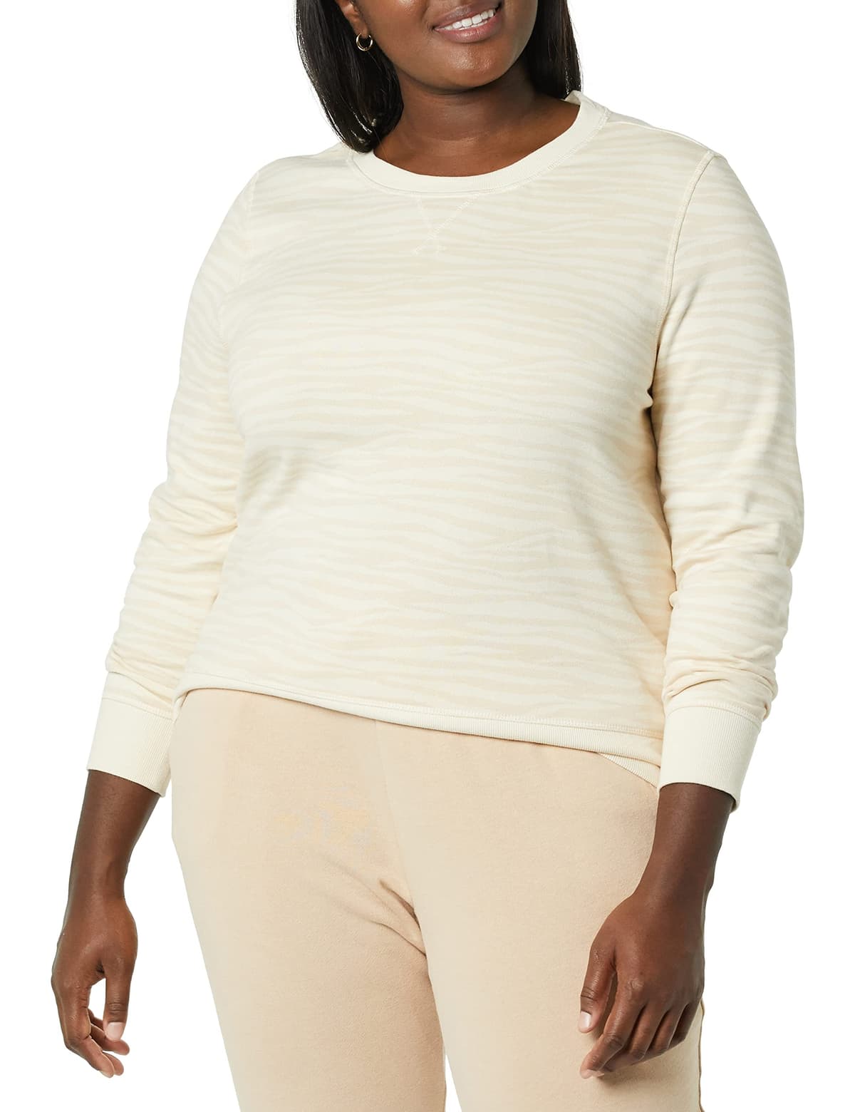 Amazon Essentials Mujer Sudadera con Cuello Redondo de Forro Polar (Disponible en Tallas Grandes) — view 154