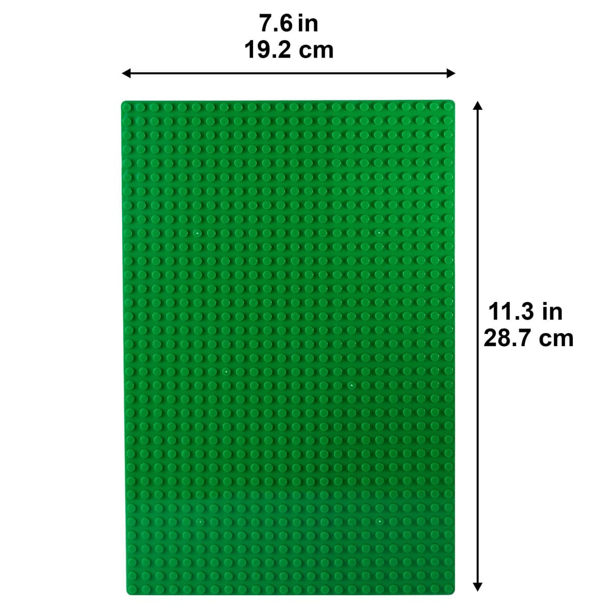 Apostrophe Games Placas Base de Bloques de Construcción Compatibles con Las Principales Marcas Placas Base Verdes de 19,2 cm x 28,8 cm (2X Verde y 2X Azul) — view 2