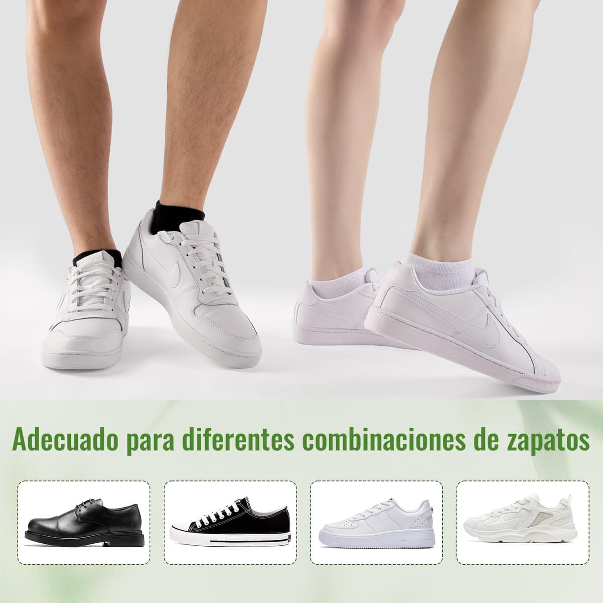 10/20 Pares Calcetines Tobilleros Hombre Mujer De Bambú – Calcetines Cortos Hombre Verano, Absorción Humedad, Ultra Suaves, Transpirables, Anti-Sudor, Negro | Blanco | Gris | Azul — view 6