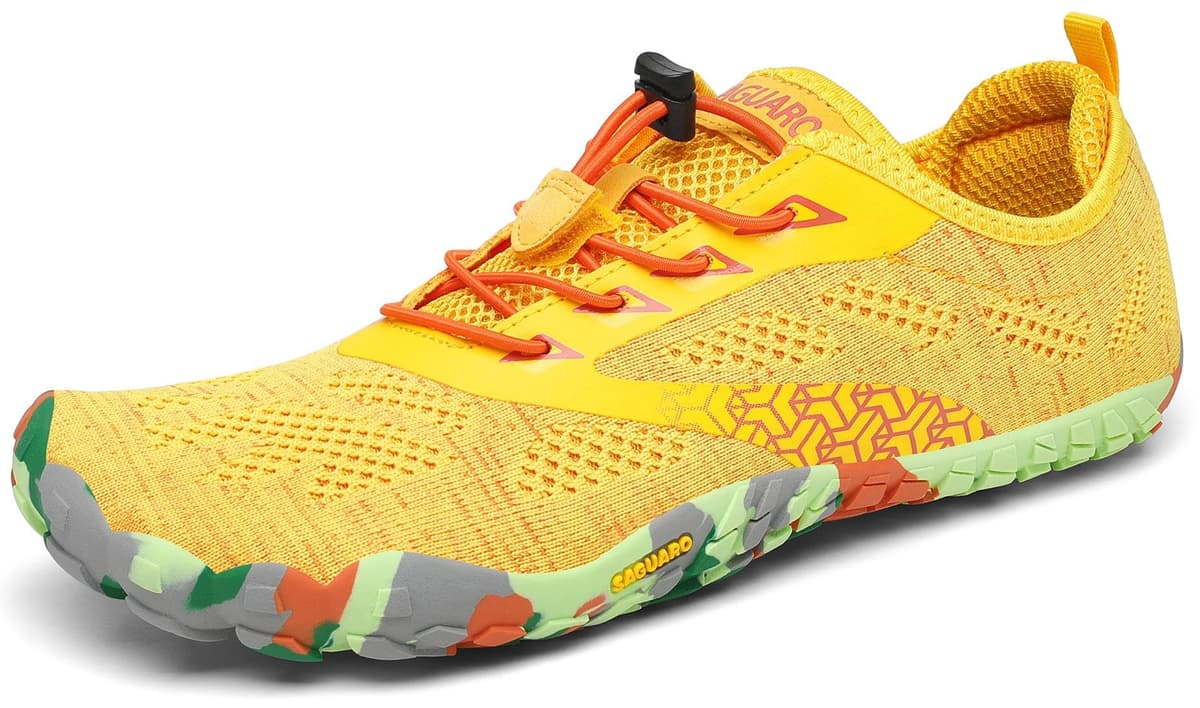 SAGUARO Versátil Minimalistas Zapatillas Ligeras Flexibles para Exterior Interior - Gym Asfalto Playa Montaña, Unisex-Adulto — view 22