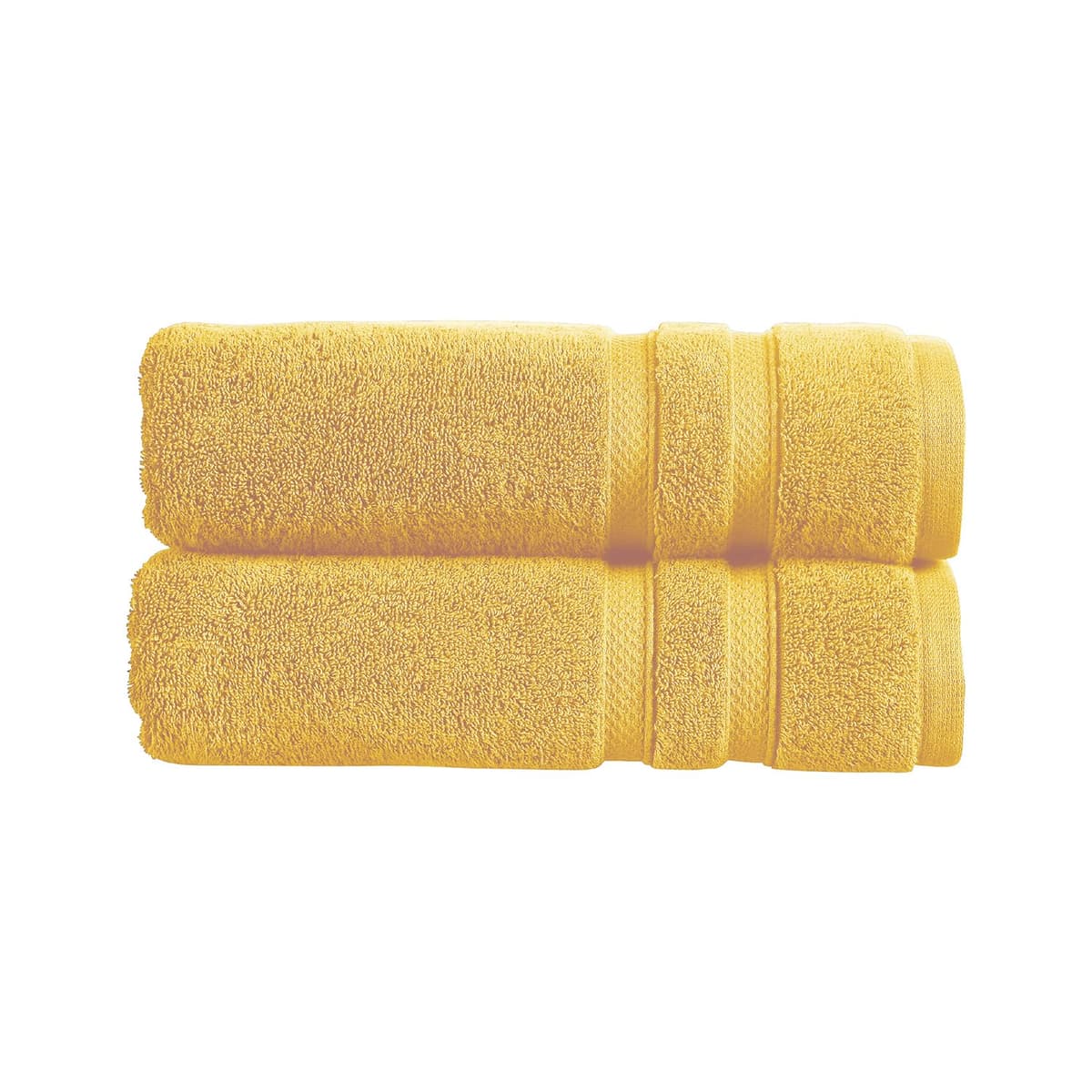 Christy Chroma Bath Towels | Set of 2 | Highly Absorbent Heavyweight 675GSM | Bold and Bright | Soft Velvety Smooth Bathroom Shower Towels | 100% Cotton | Sustainably Made | Ash Grey — view 24