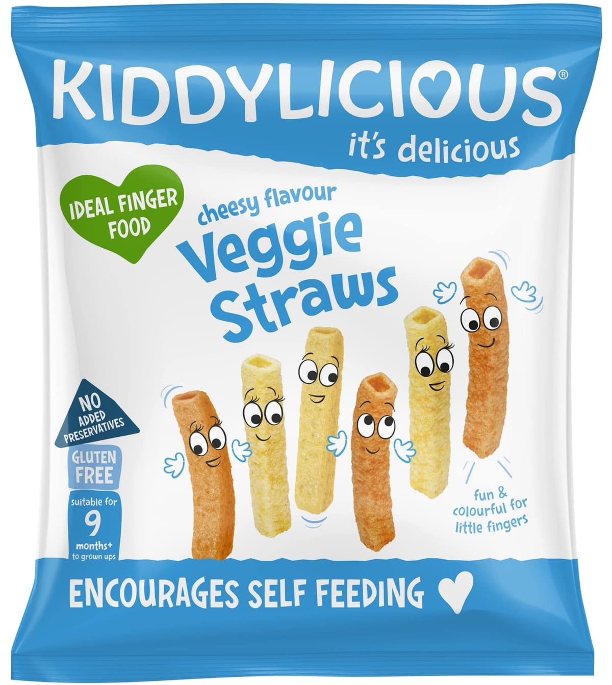 Kiddylicious Veggie Straws Box - Delicious Snacks for Kids - Suitable for 9+ Months - 10 Packs — view 15